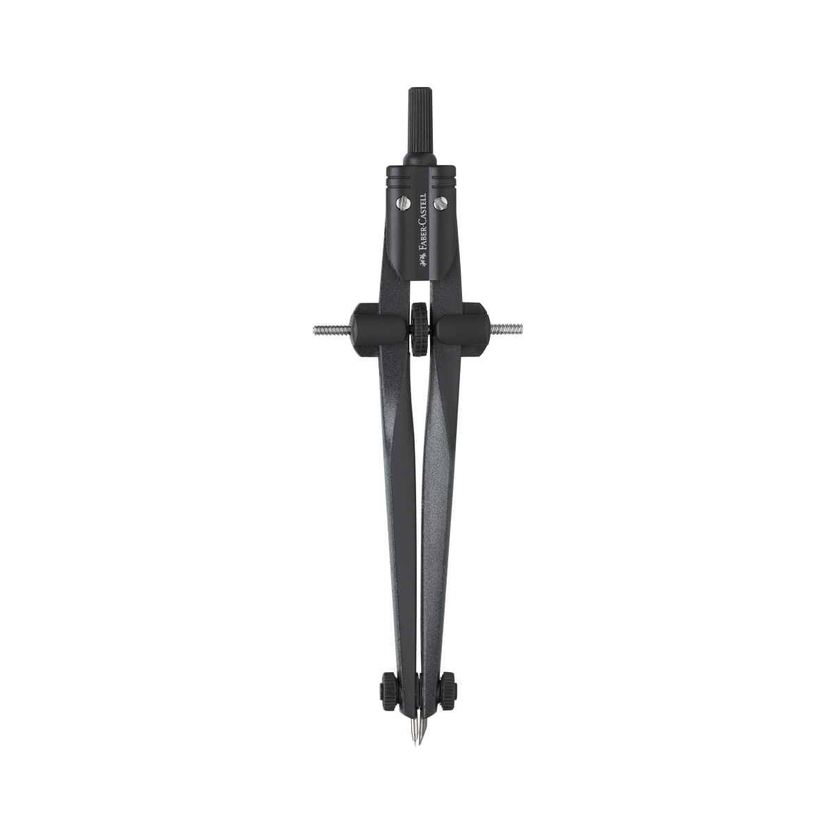 Compassiera Faber-Castell Set 16 Elementi Per Disegno Tecnico - Compassi In Ottone, Portamine 0.5mm, Fineliner E Accessori