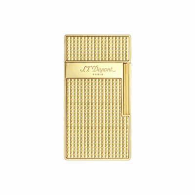 S.T. Dupont Diamond Biggy Lighter - Gold