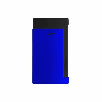S.T.Dupont Slim 7 Lighter - Neon Blue & Matte Black