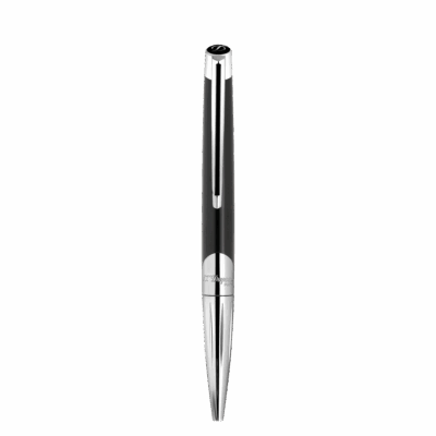 S.T.Dupont Defi Millennium Ballpoint Pen - Silver & Black 