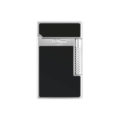 S.T.Dupont Le Grand Lighter - Black Lacquer & Palladium