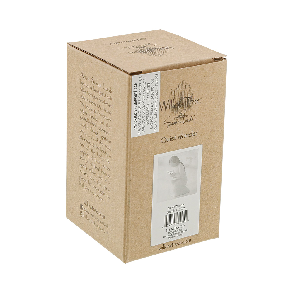 Urn met Willow Tree beeldje Quiet Wonder | Ik rouw van jou