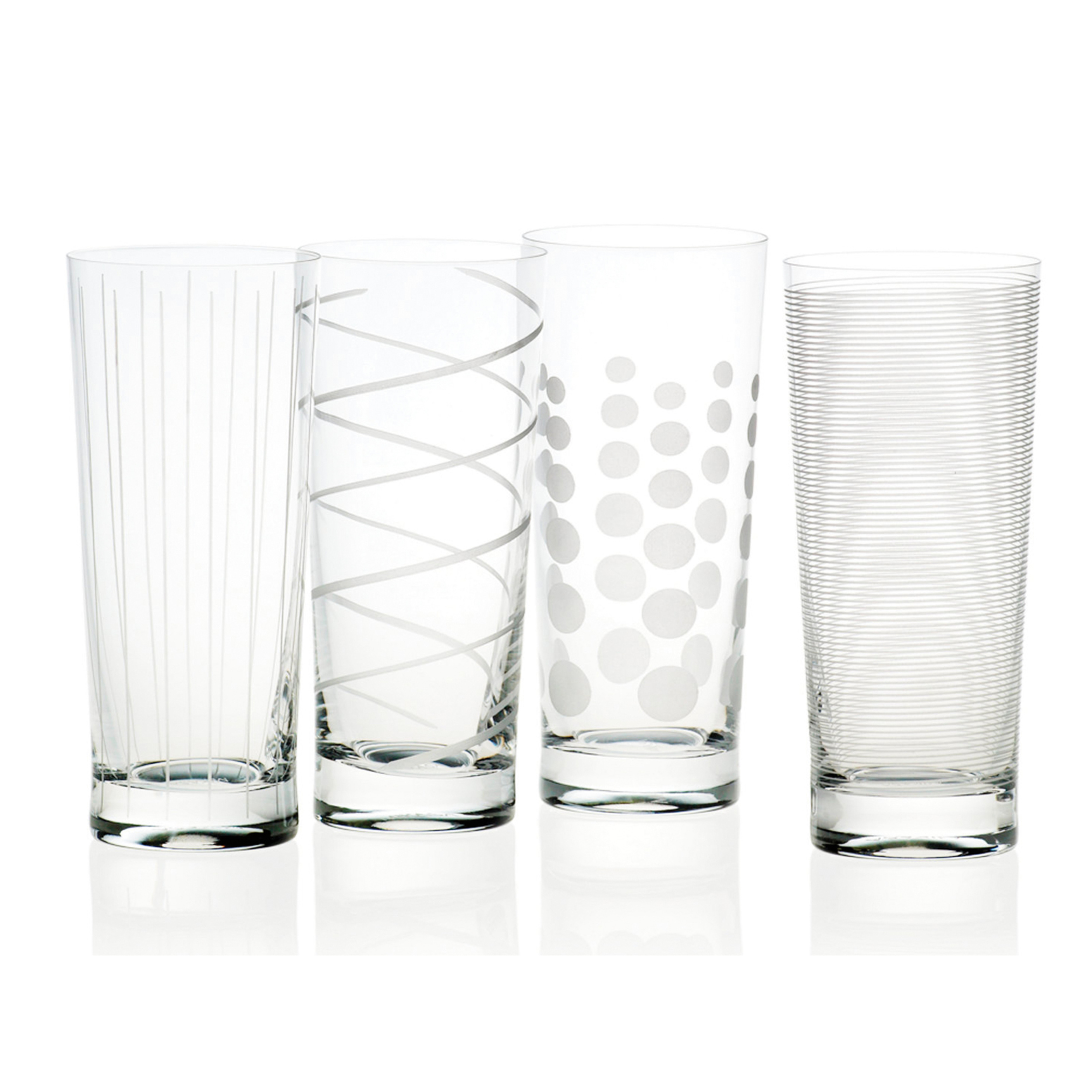 Mikasa 4 x 550ml Crystal Highball Glasses