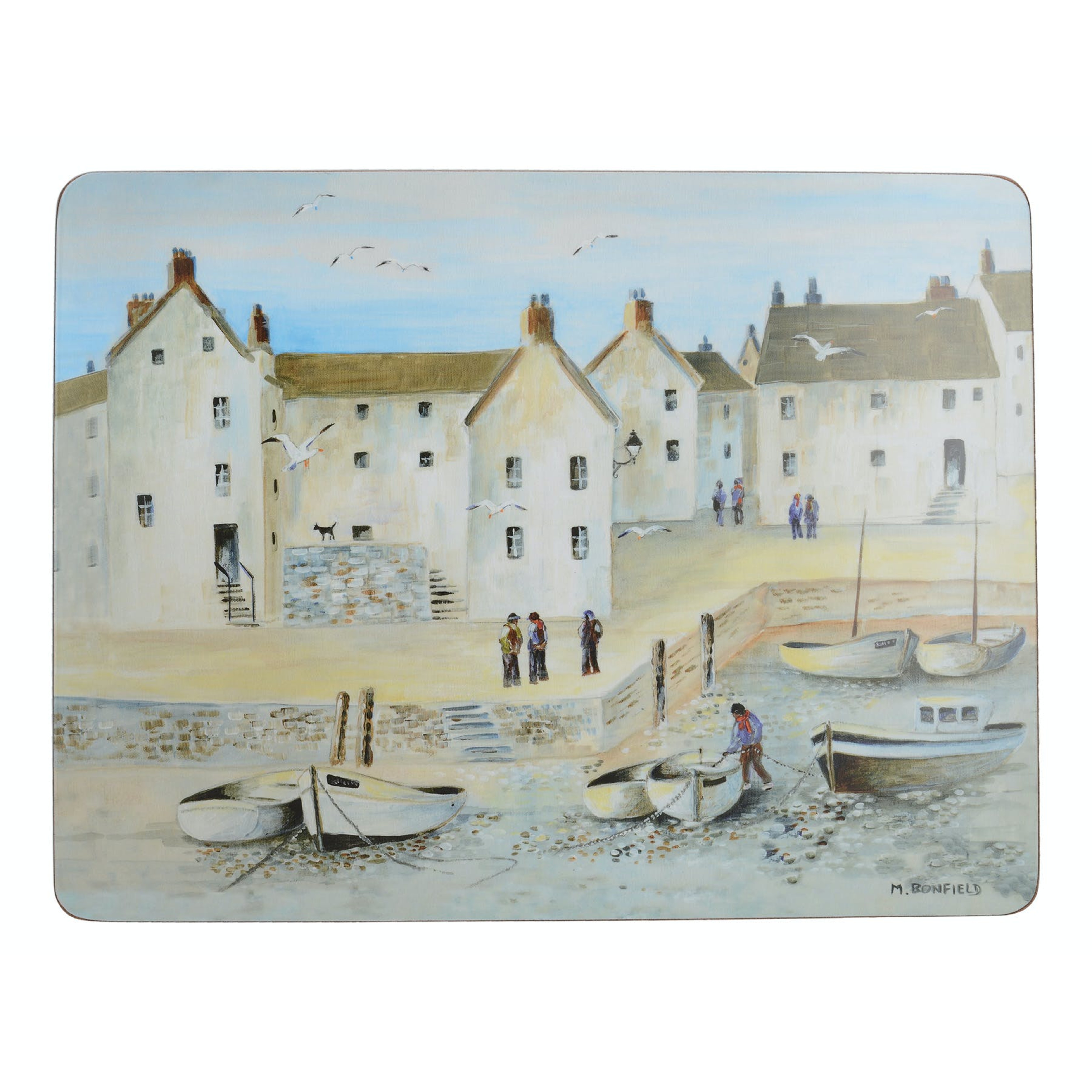 Creative Tops 6 x Placemats - Cornish Harbour