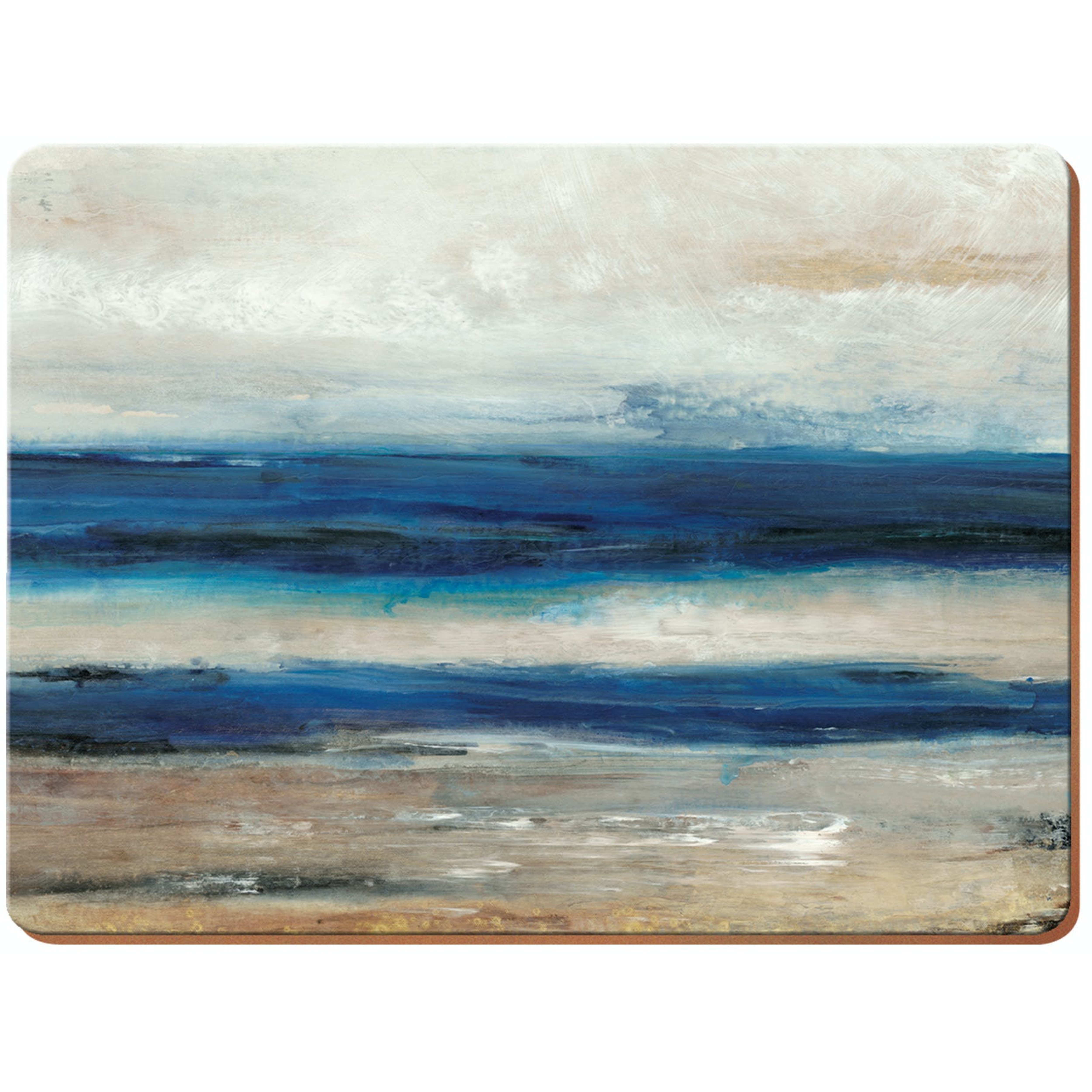 Creative Tops 6 x Placemats - Blue Abstract
