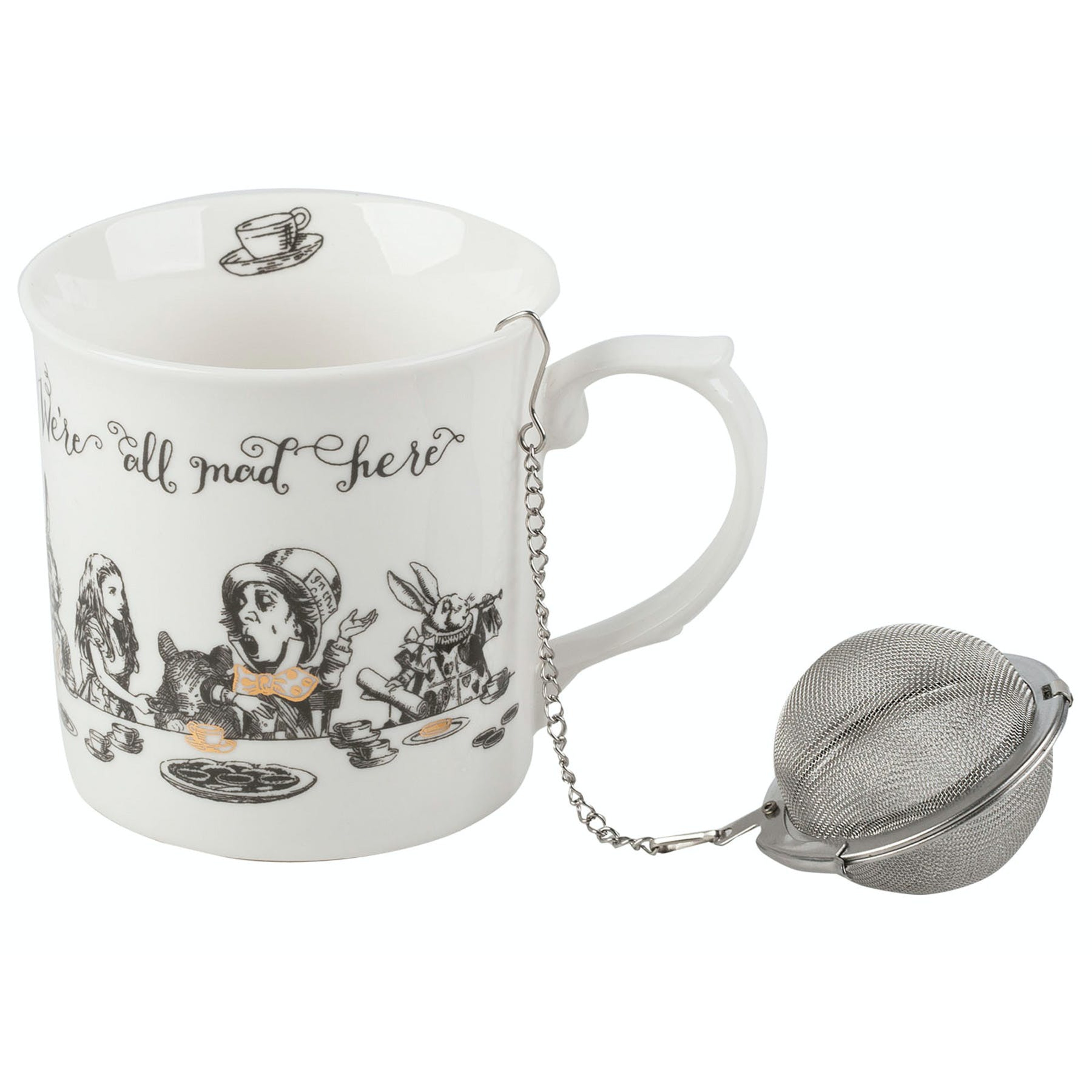 Victoria & Albert Alice In Wonderland High Tea Gift Set