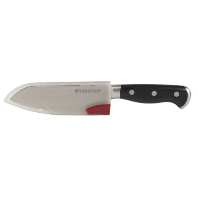 Sabatier Edgekeeper Stainless Steel Self-Sharpening 12cm Santoku Knife