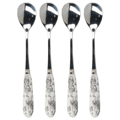 Victoria & Albert 4 x Alice In Wonderland Tea Spoons