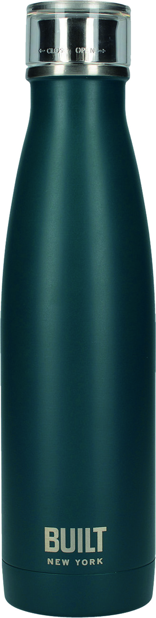 BUILT Perfect Seal 500ml Double Walled Stainless Steel Bottle - Teal