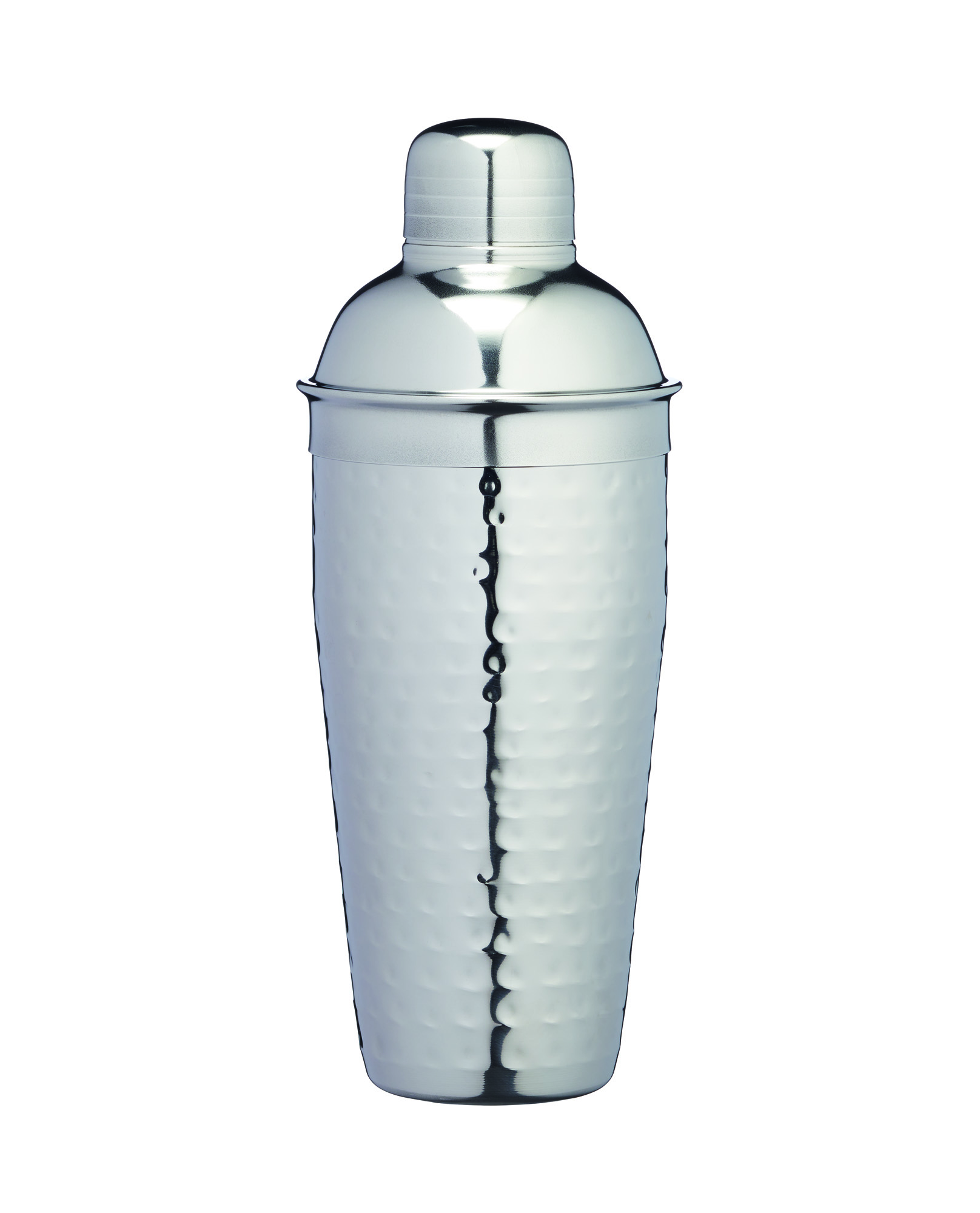BarCraft Hammered Stainless Steel 700ml Cocktail Shaker