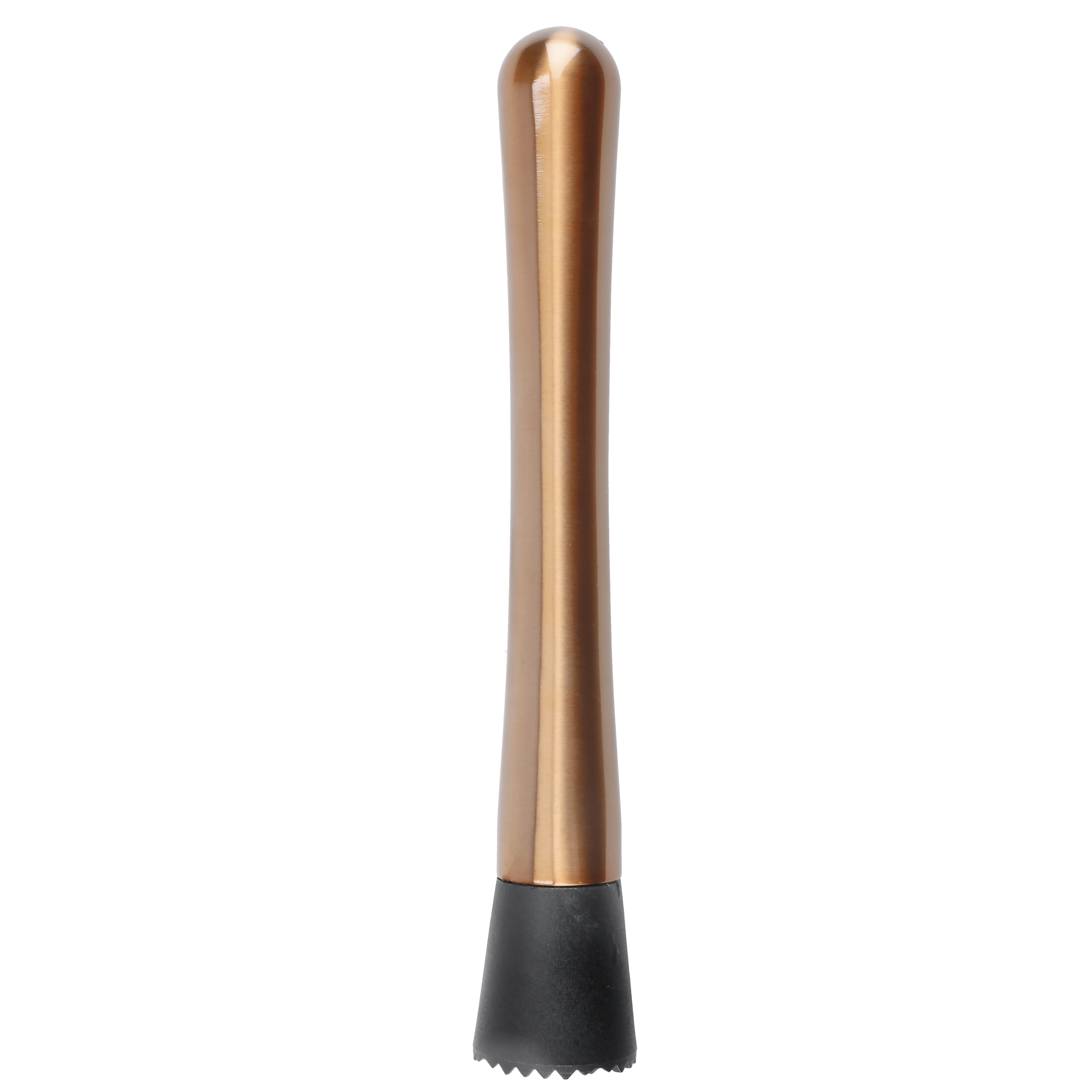BarCraft Stainless Steel Cocktail Muddler - Copper