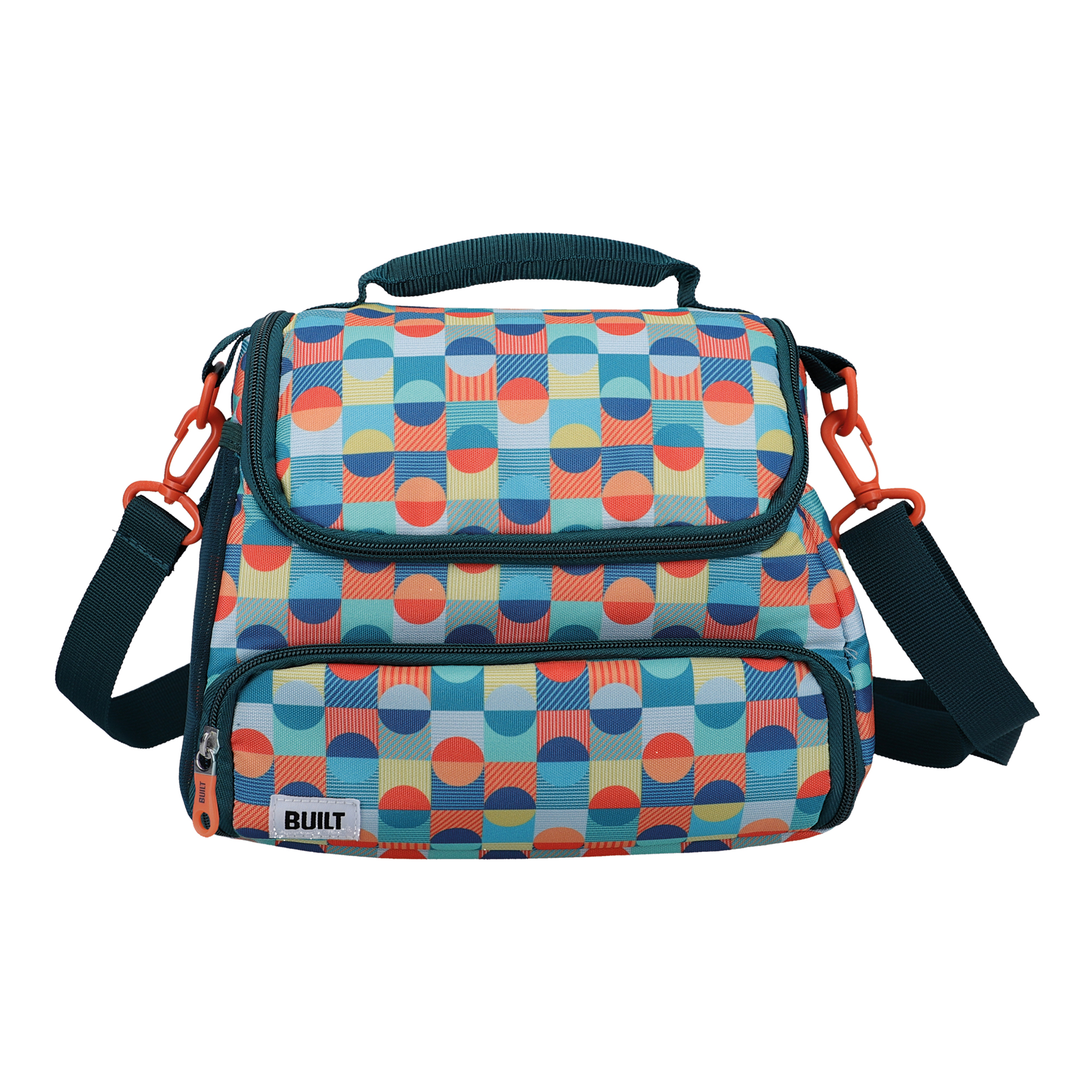 BUILT 6 Litre Lunch Bag with Compartment - Retro