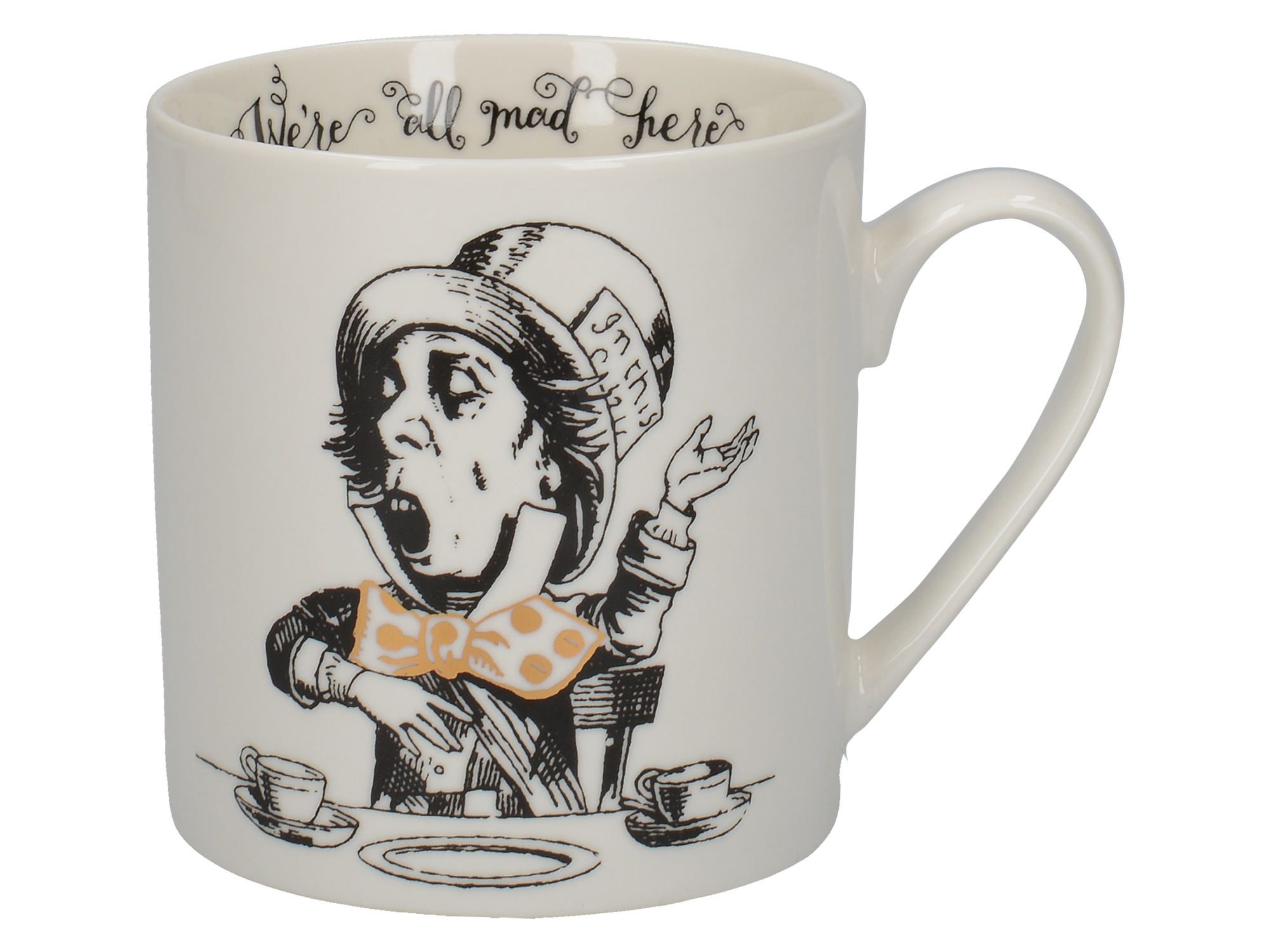 Victoria & Albert Alice in Wonderland Fine China 350ml Mug - Mad Hatter