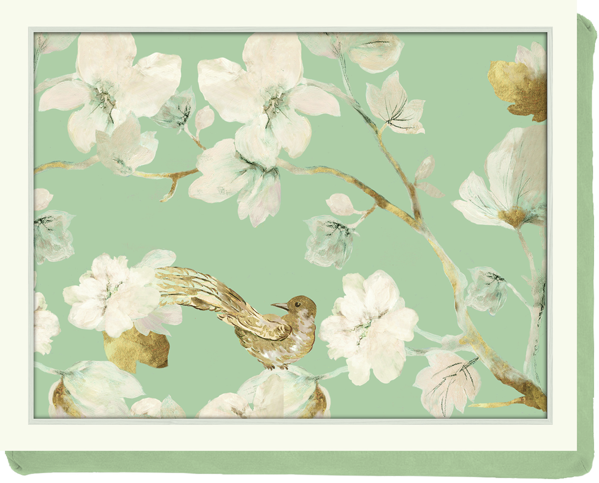 Creative Tops Lap Tray - Floral Duck Egg