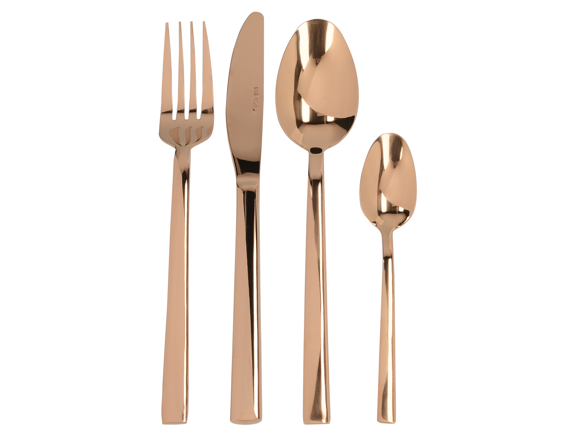 Mikasa Stainless Steel 16 Piece Cutlery Set - Copper Ciara Diseno