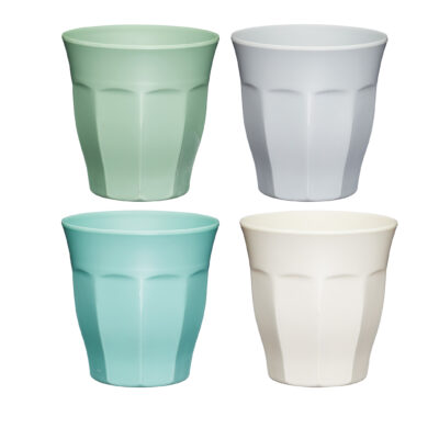 Colourworks 4 x Melamine 225ml Tumblers - Classics