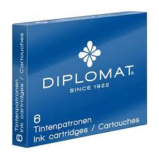 Diplomat 6 x Cartridges - Blue