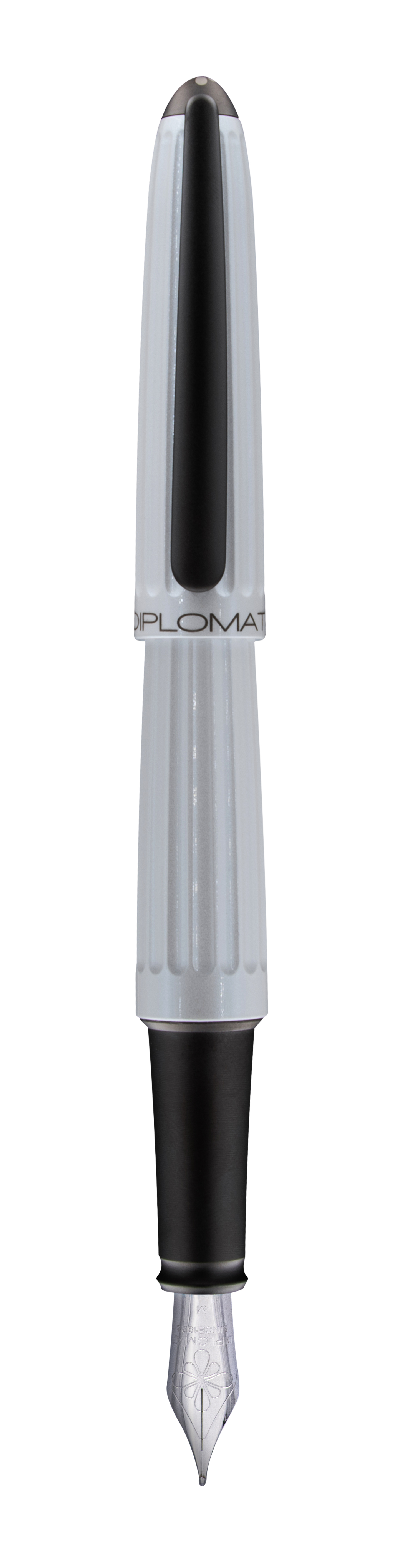 Diplomat Aero Fountain Pen Pearl White - Medium
