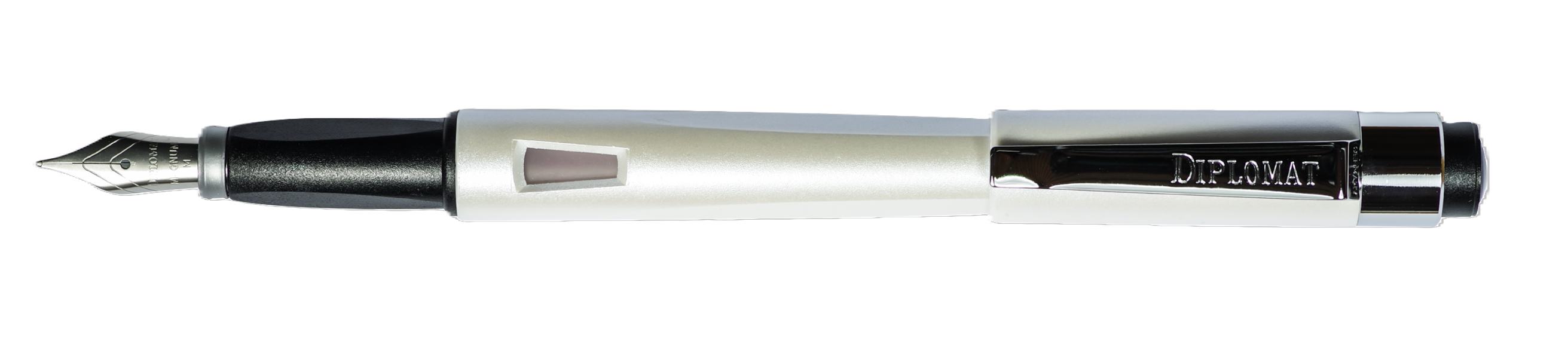 Diplomat Magnum Fountain Pen Pearl White - Fine