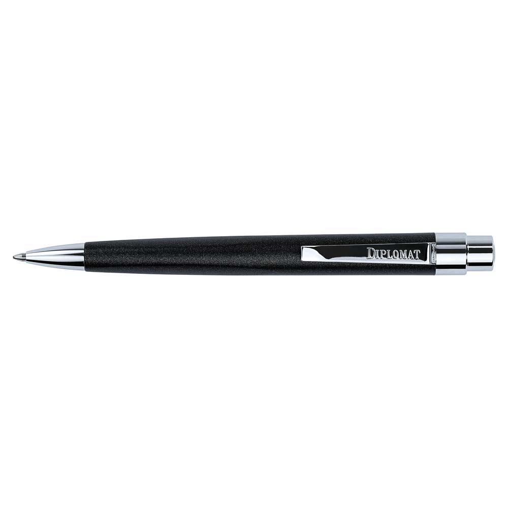 Diplomat Magnum Ballpoint Pen - Crow Black