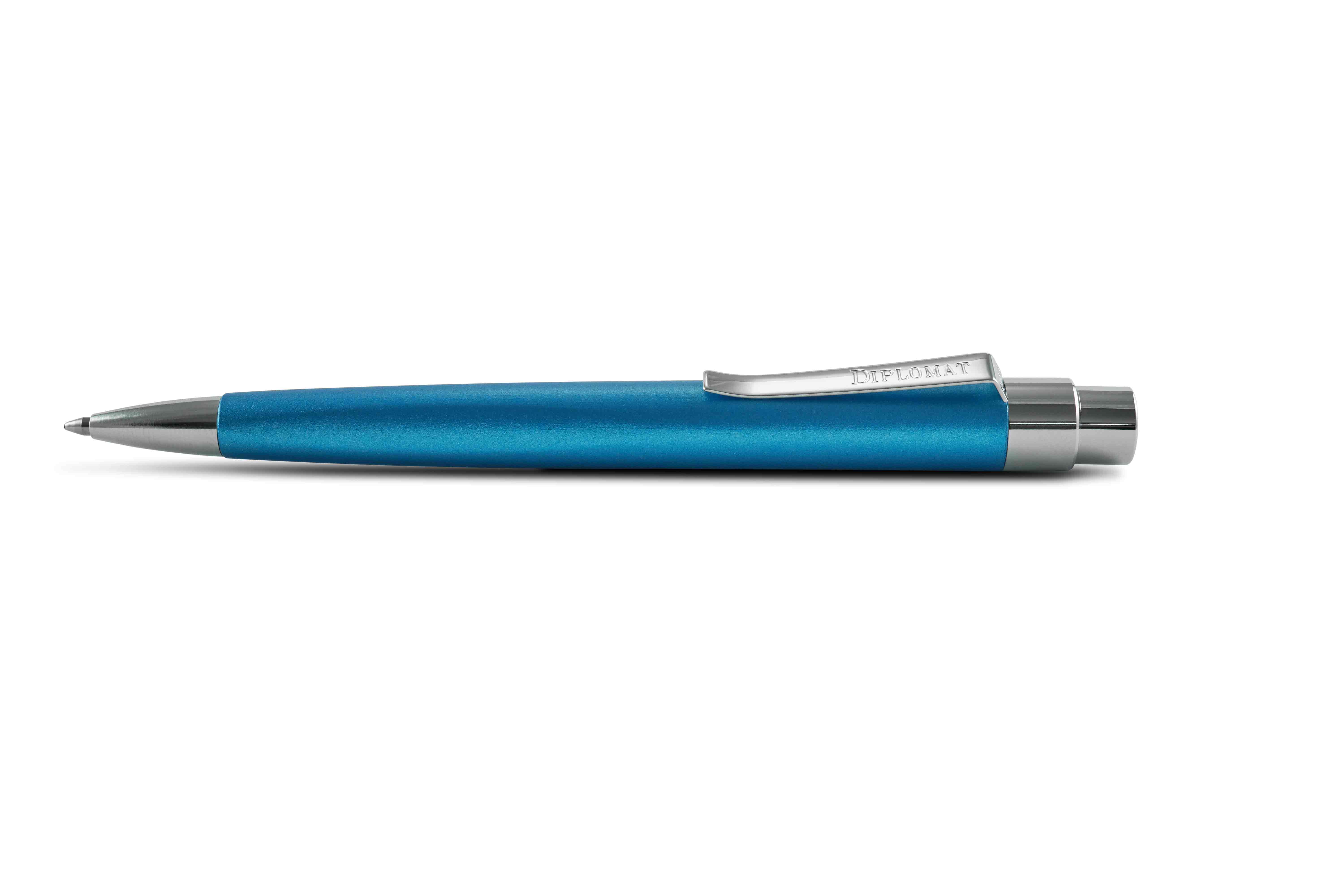 Diplomat Magnum Ballpoint Pen - Aegean Blue