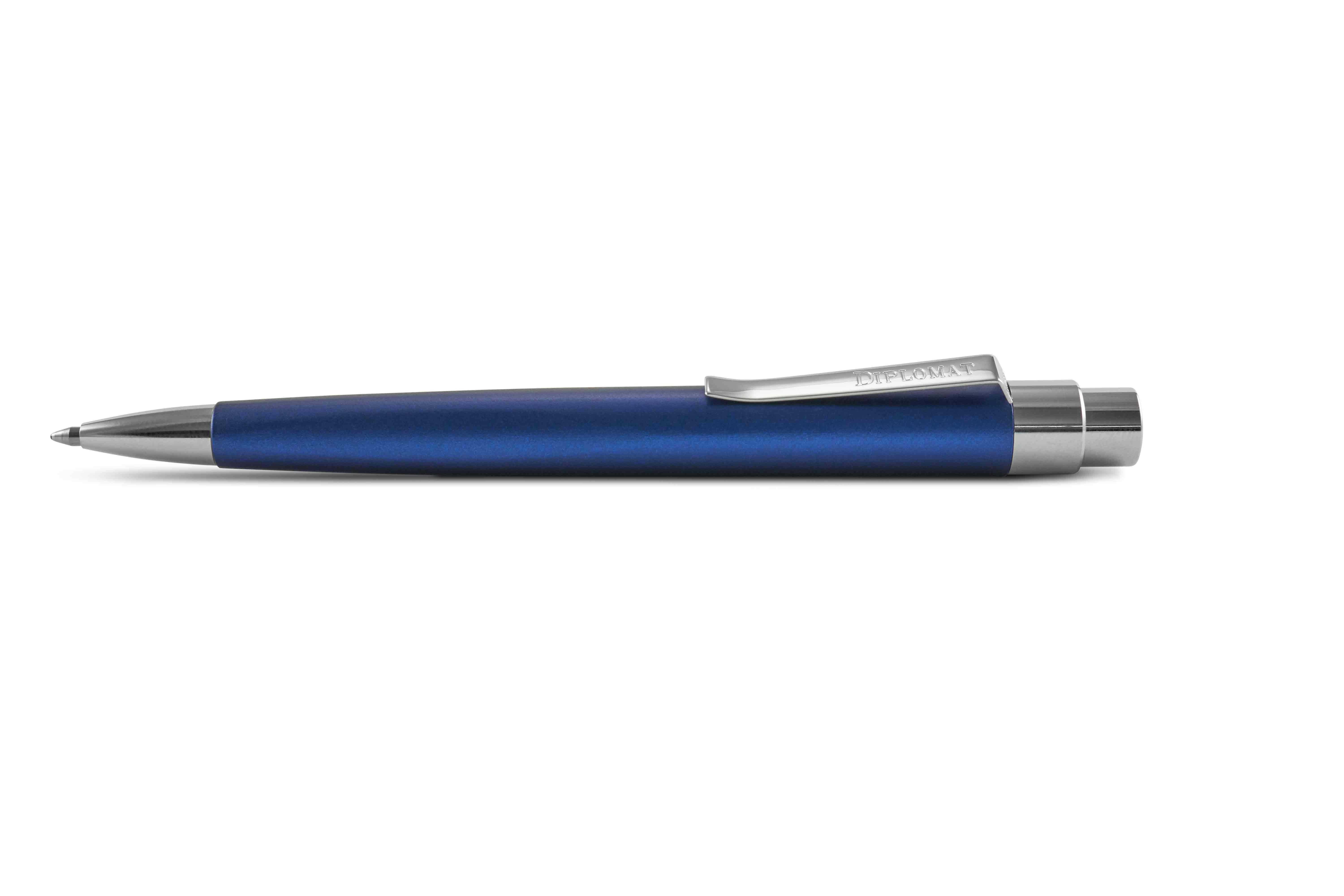 Diplomat Magnum Ballpoint Pen - Indigo Blue