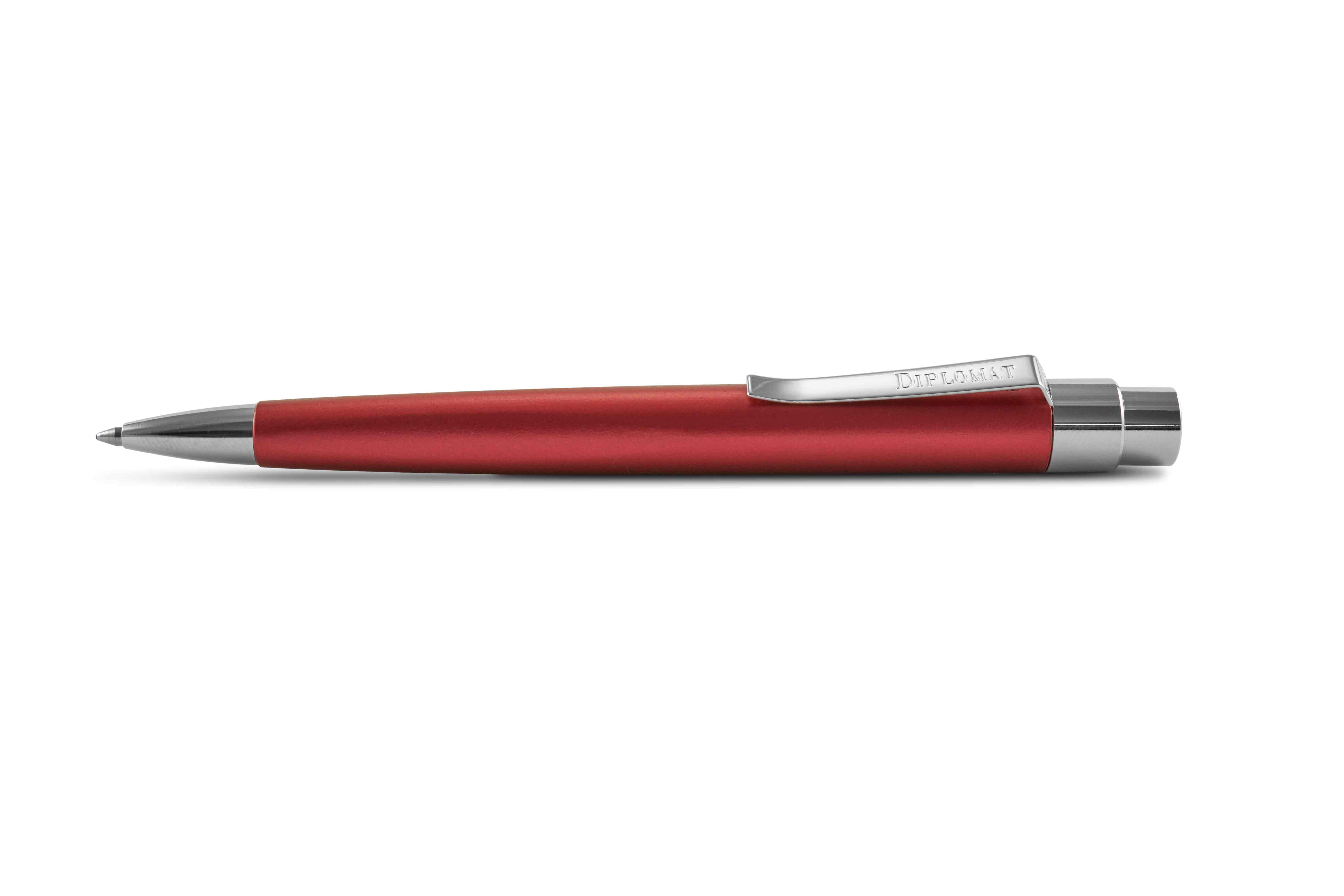 Diplomat Magnum Ballpoint Pen - Burned Red