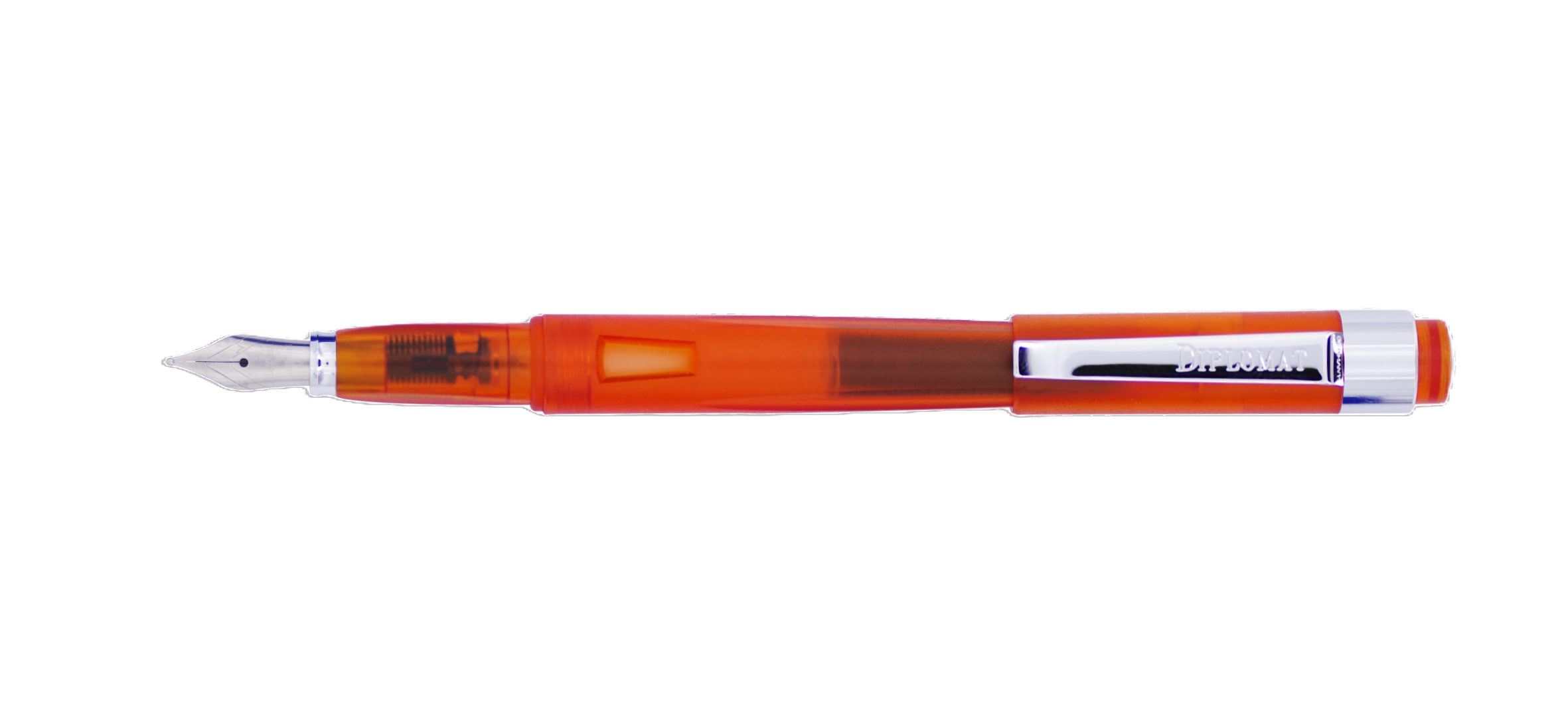 Diplomat Magnum Fountain Pen Demo Orange - Medium