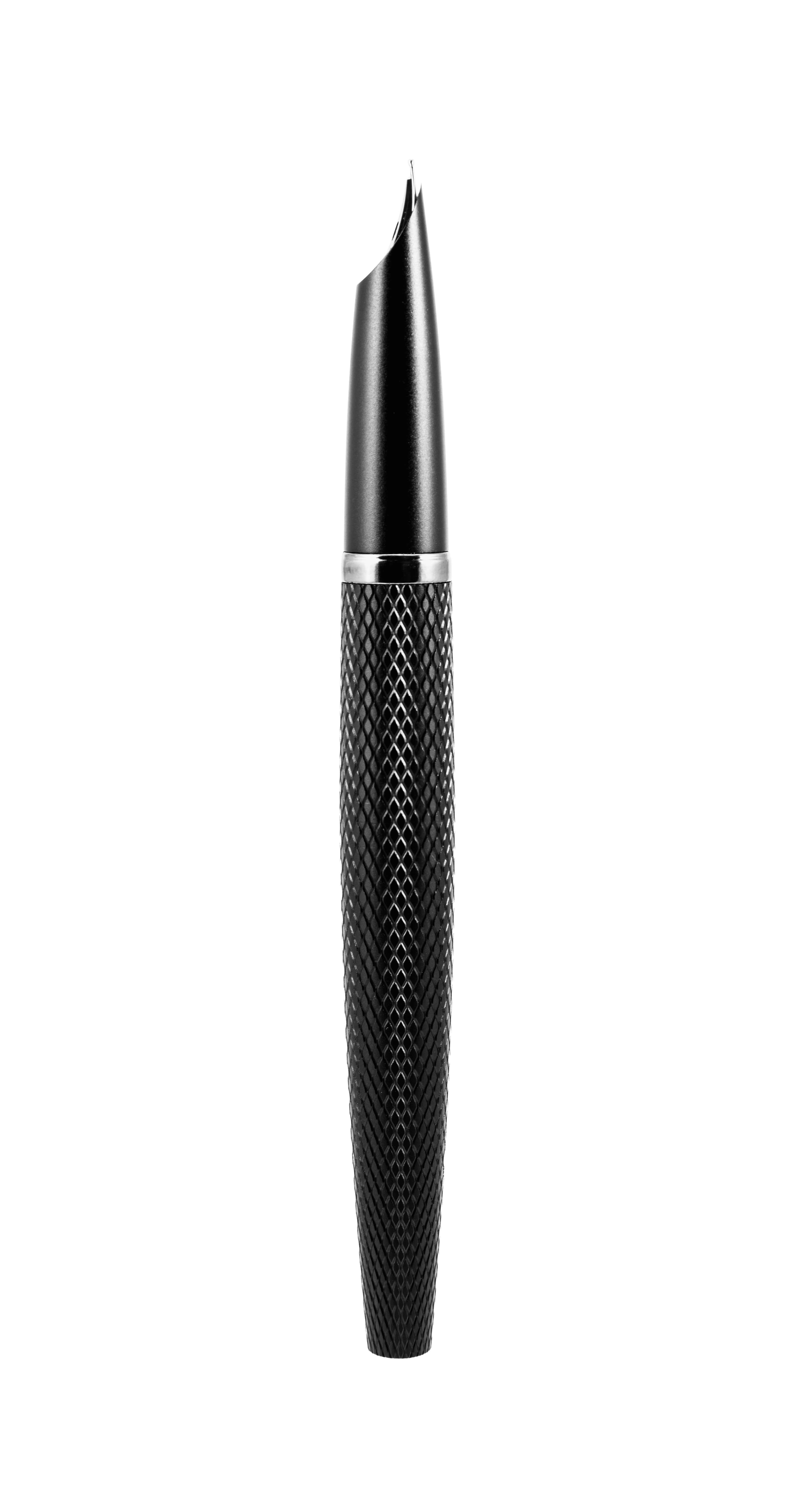 Diplomat Viper Fountain Pen Black Guilloche - Fine 