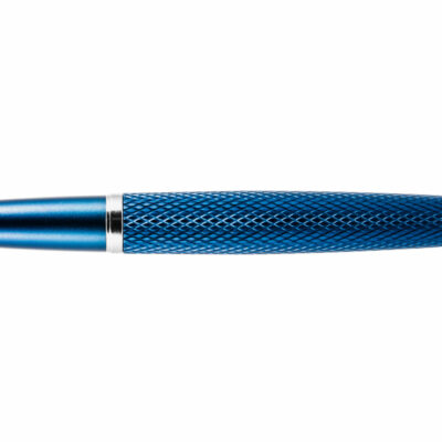 Diplomat Viper Fountain Pen Blue Guilloche - Fine 