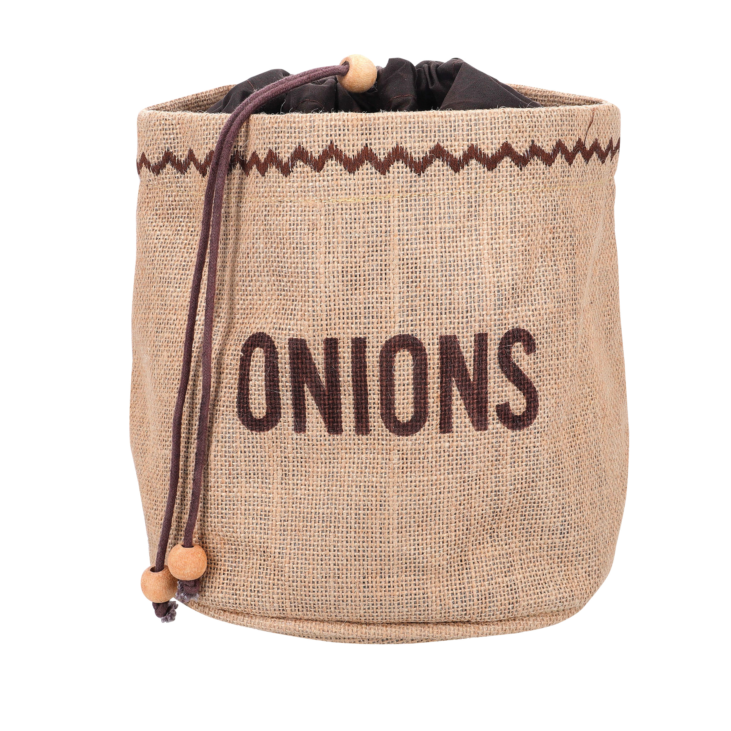 KitchenCraft Natural Elements Hessian Onion Preserving Bag