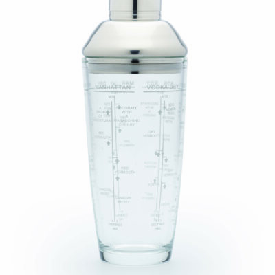 BarCraft Boston 700ml Glass Cocktail Shaker