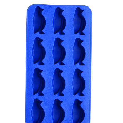 BarCraft Flexible Ice Cube Tray - Penguins