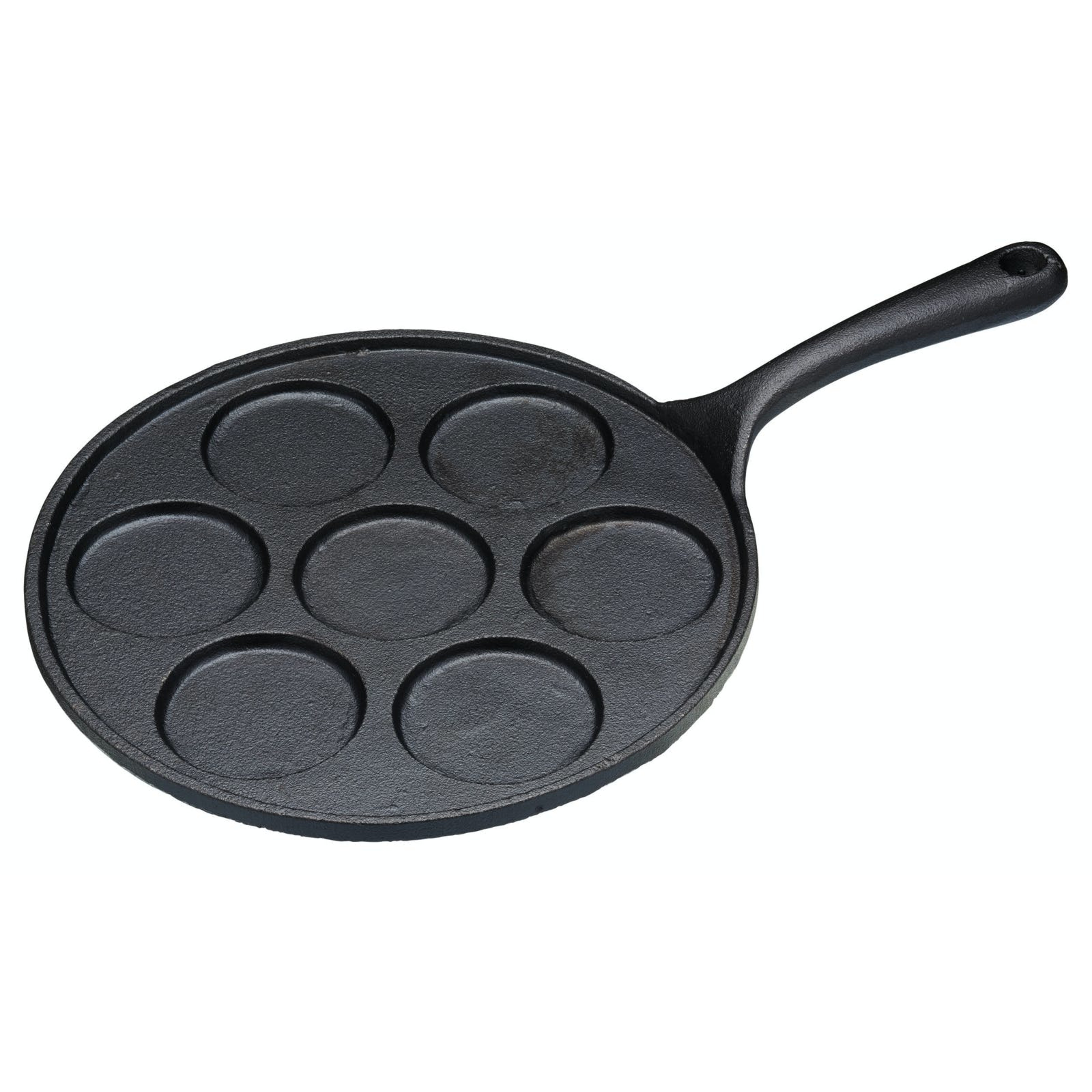 KitchenCraft Cast Iron Blinis Pan - 24cm