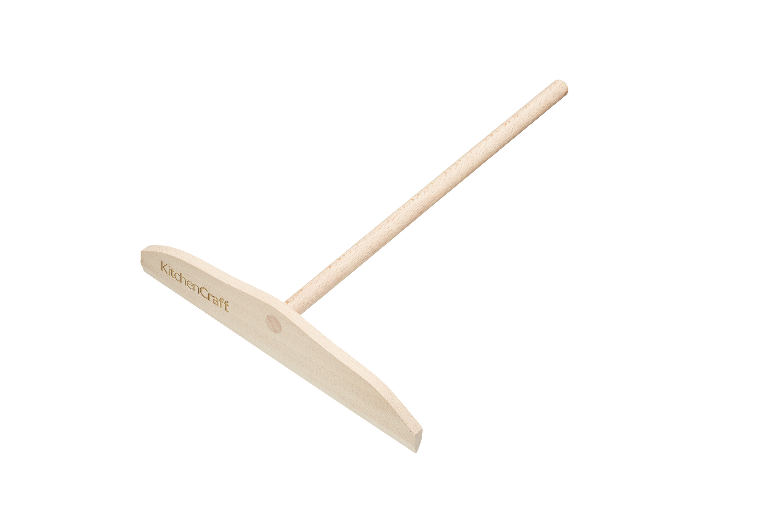 KitchenCraft Wooden Crepe Spreader - Beech