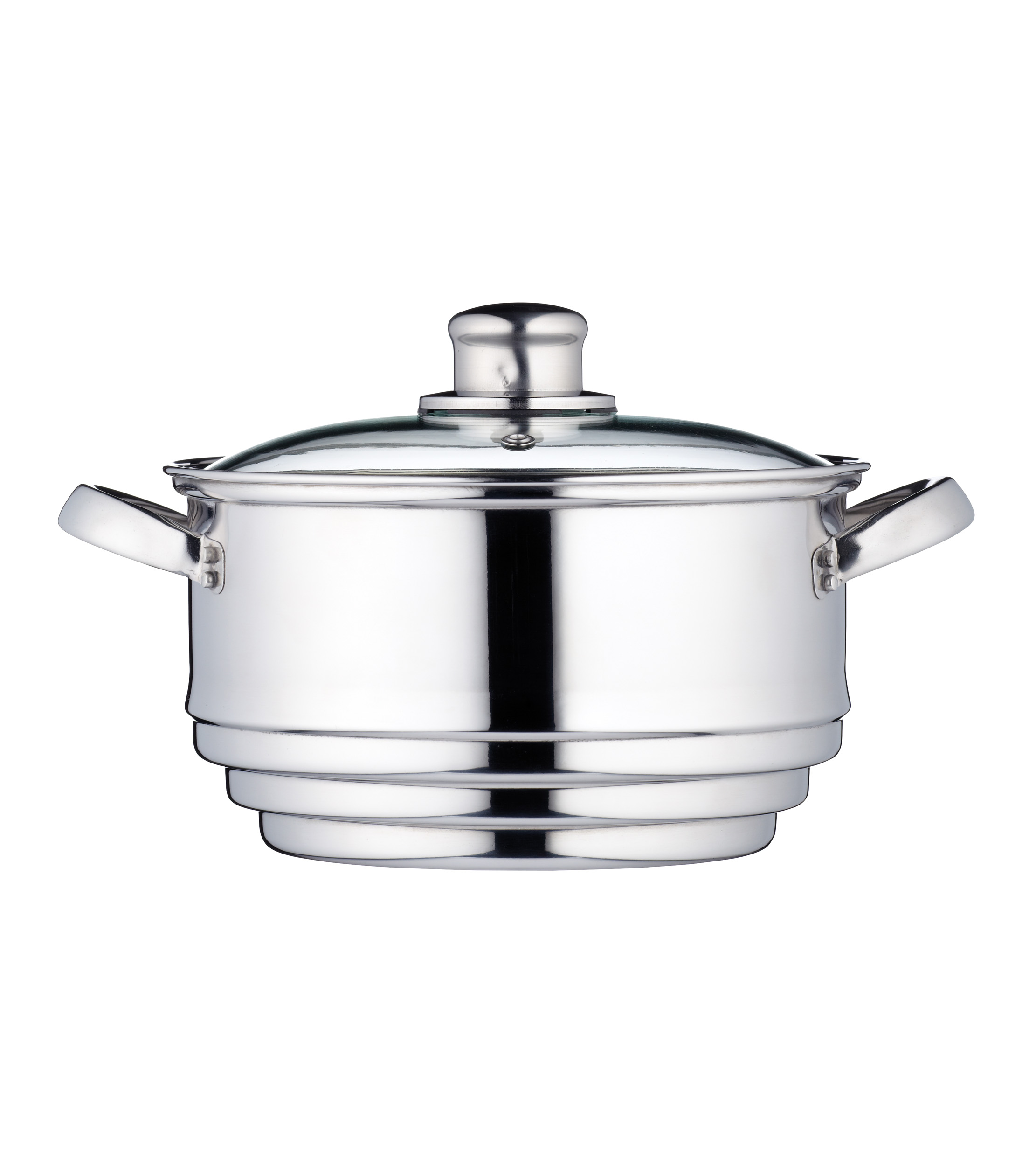 KitchenCraft Stainless Steel Universal Steamer - 20cm