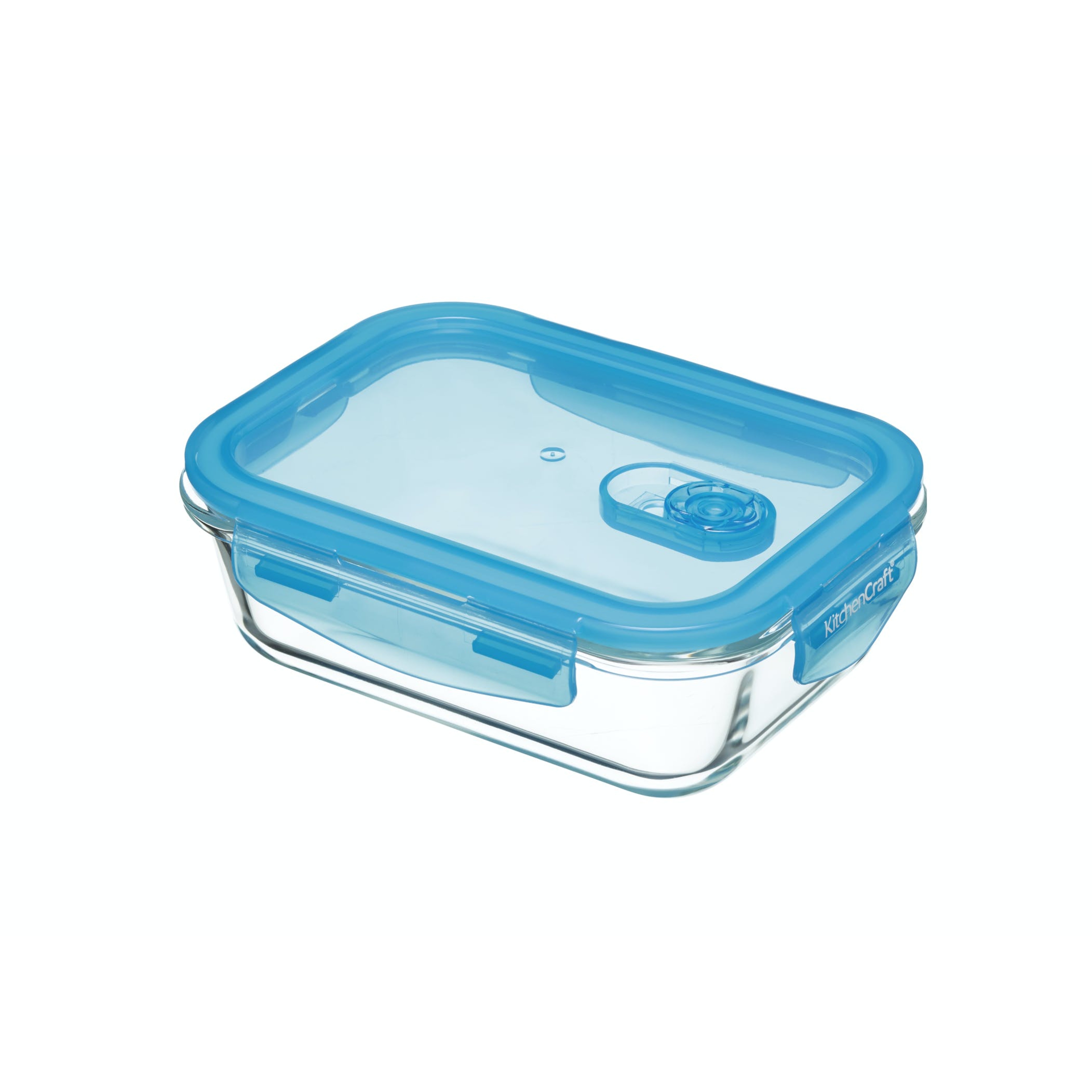 KitchenCraft Pure Seal Glass Storage Container - 600ml