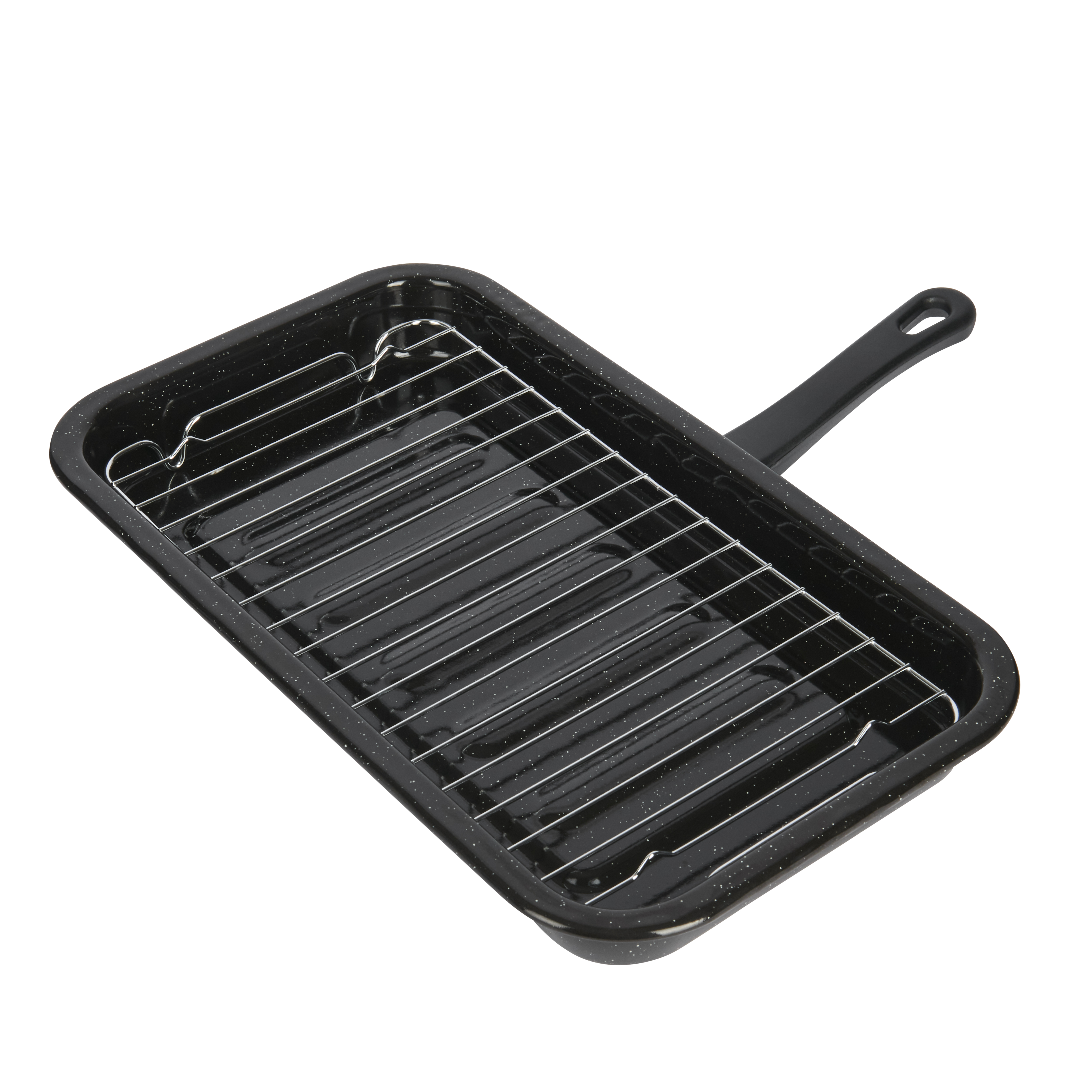 KitchenCraft Non-Stick Enamel Grill Pan - 40 x 23cm