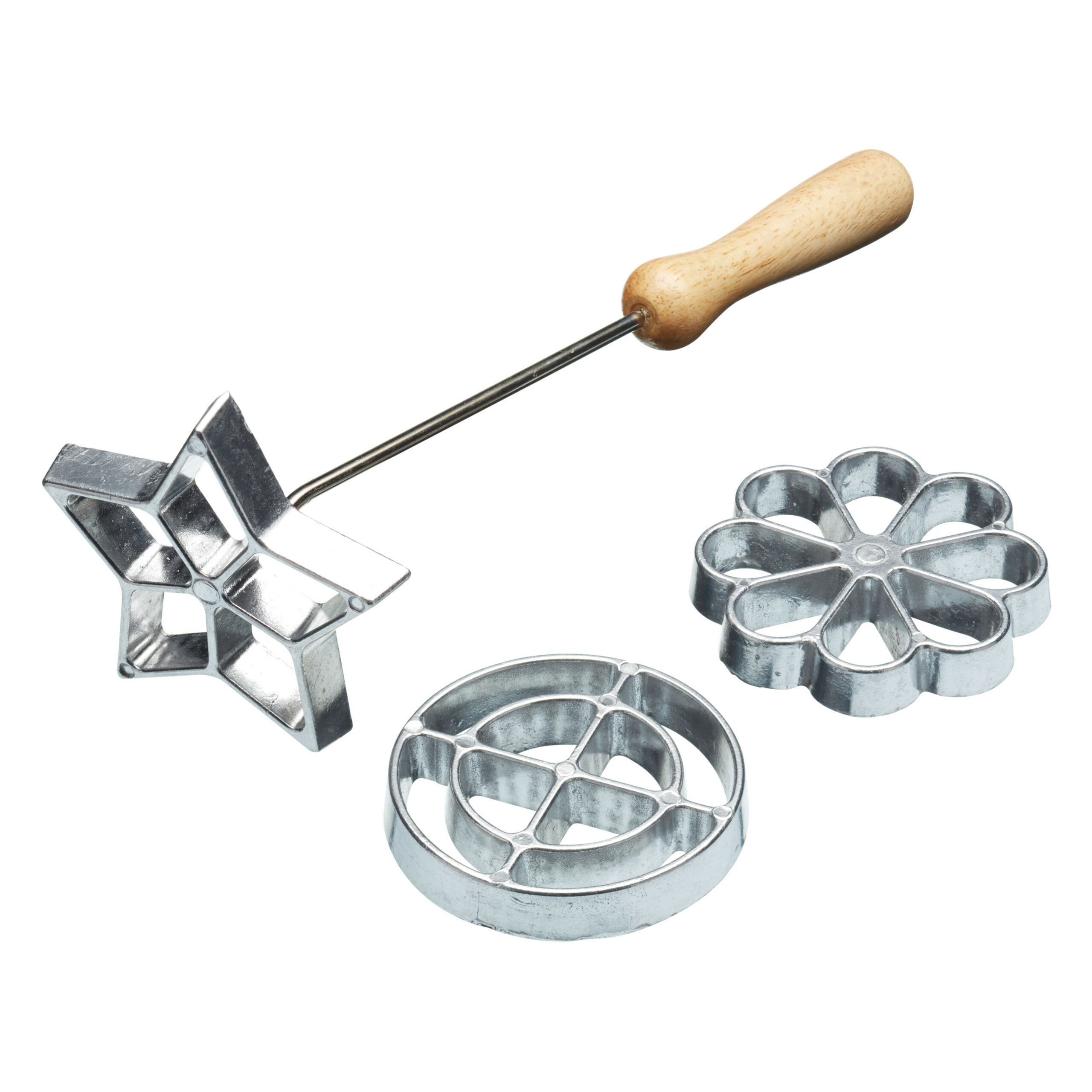KitchenCraft Home Made Swedish Rosette Iron Set