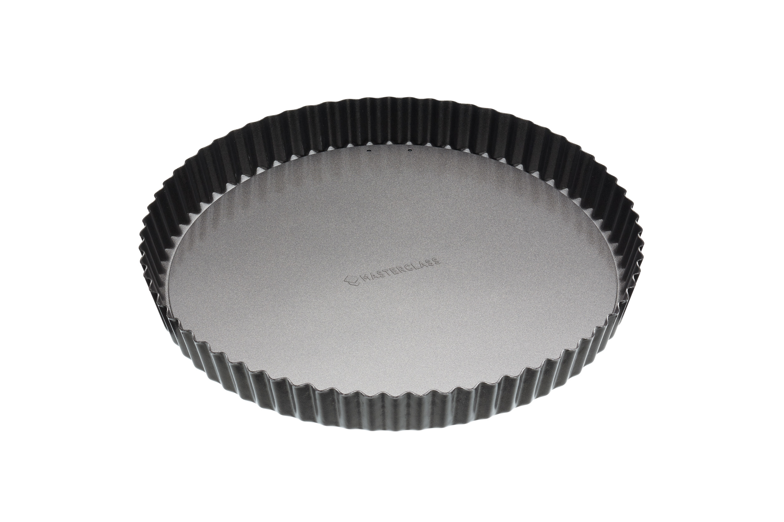 Masterclass Non-Stick Fluted Loose Base Flan & Quiche Pan - 28cm