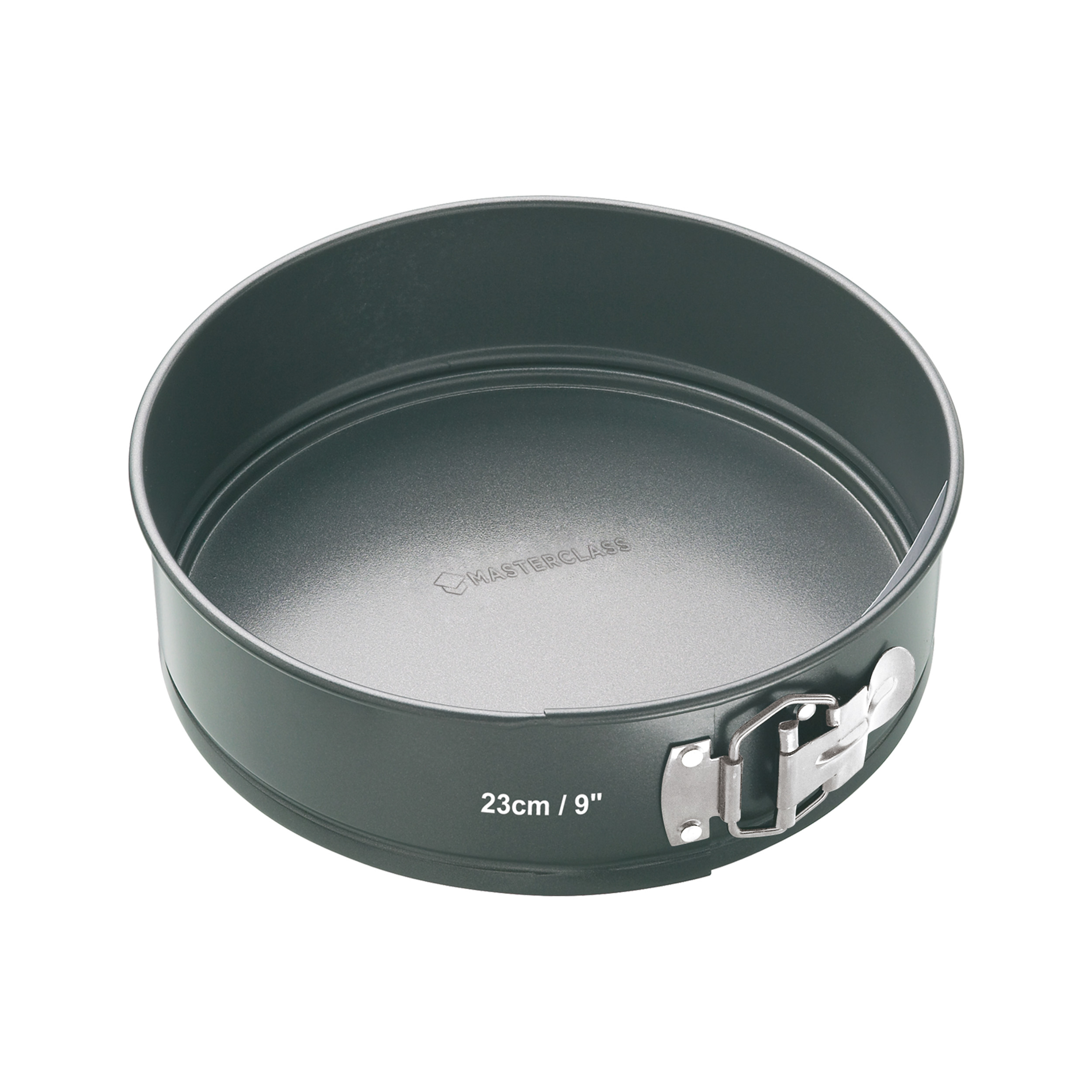 Masterclass Non-Stick Round Loose Base Spring Form Cake Pan - 23 x 7cm