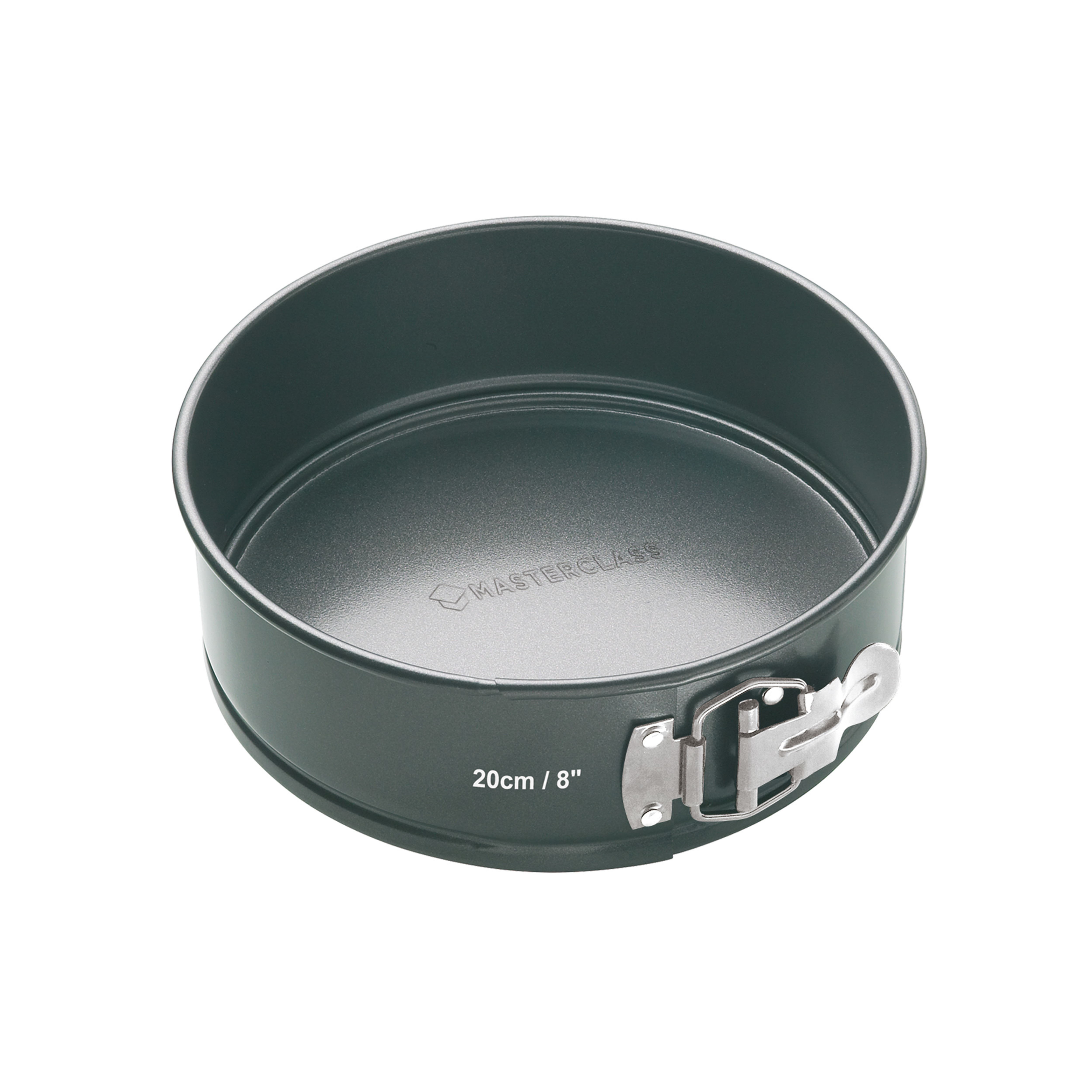 Masterclass Non-Stick Round Loose Base Spring Form Cake Pan - 20 x 8.5cm