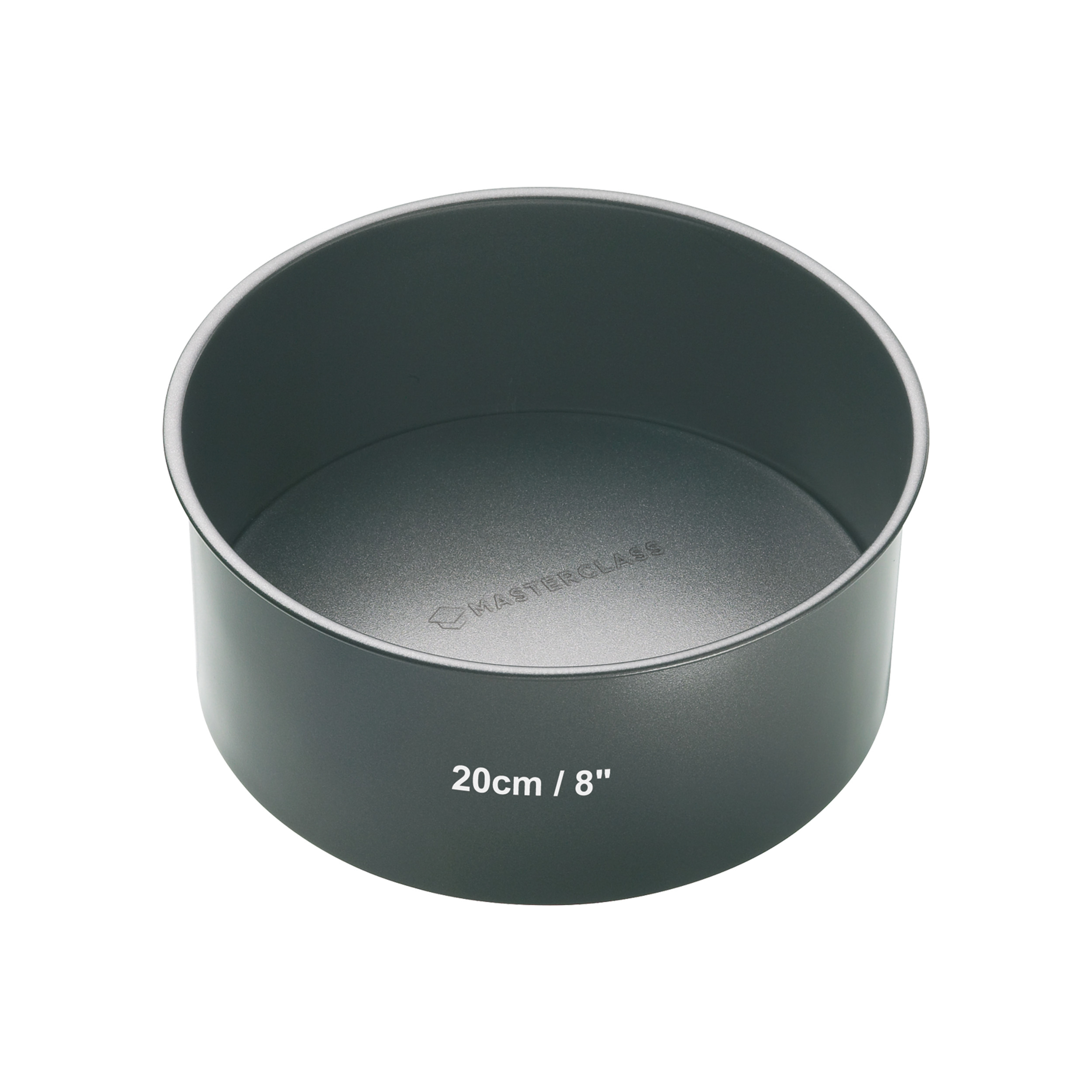 Masterclass Non-Stick Round Loose Base Deep Cake Pan - 20 x 9.5cm