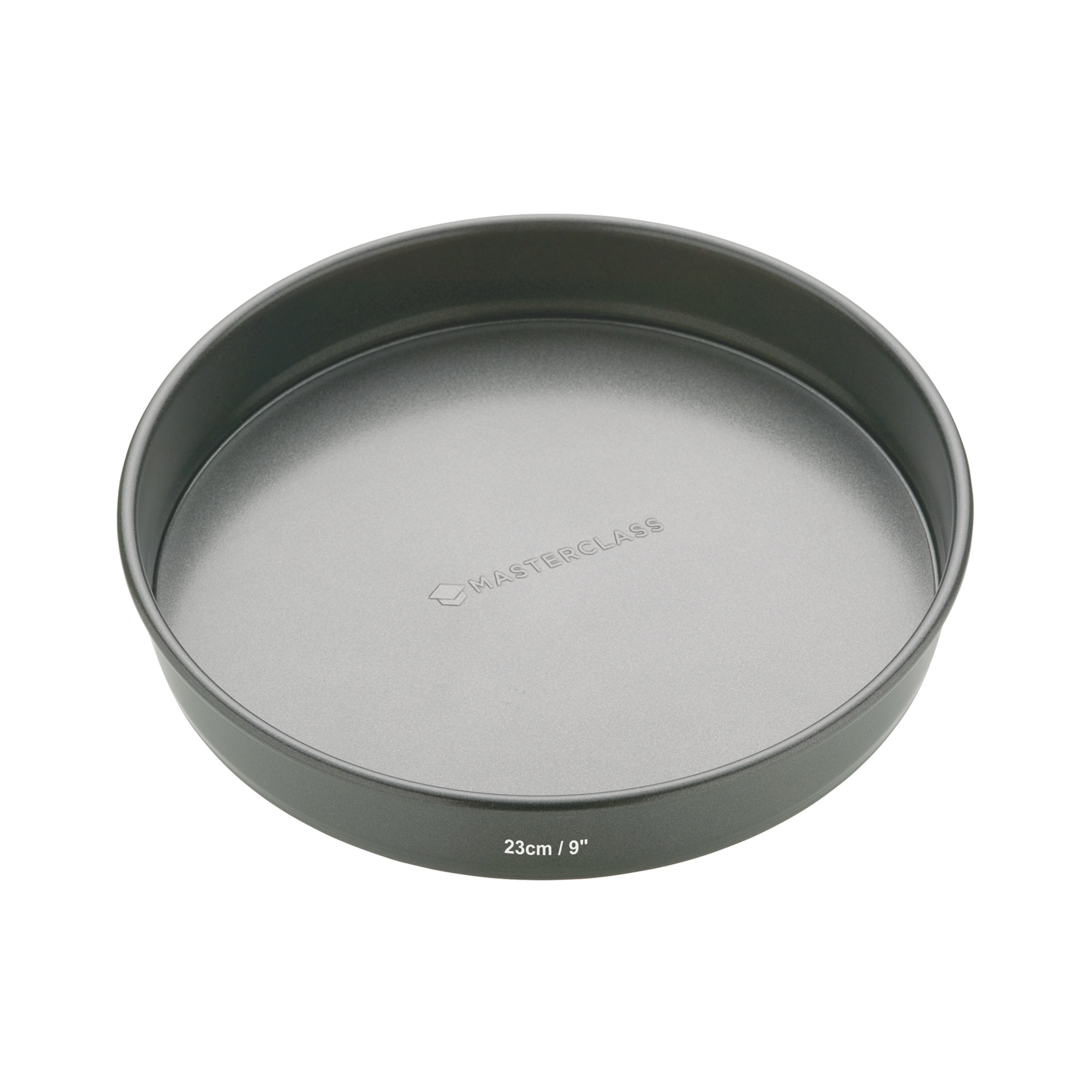 Masterclass Non-Stick Round Loose Base Sandwich Pan - 23 x 3.7cm