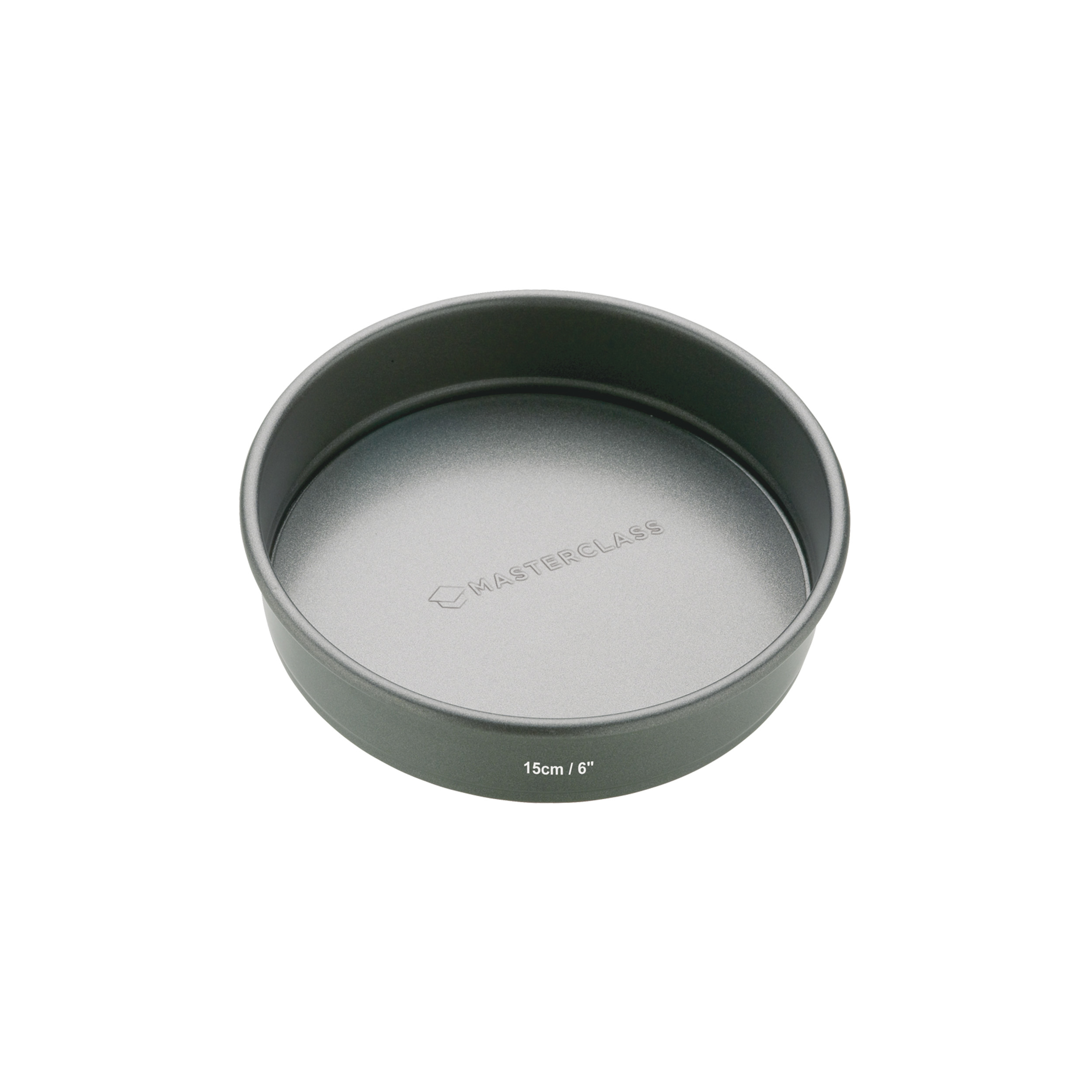 Masterclass Non-Stick Round Loose Base Sandwich Pan - 15 x 3.5cm