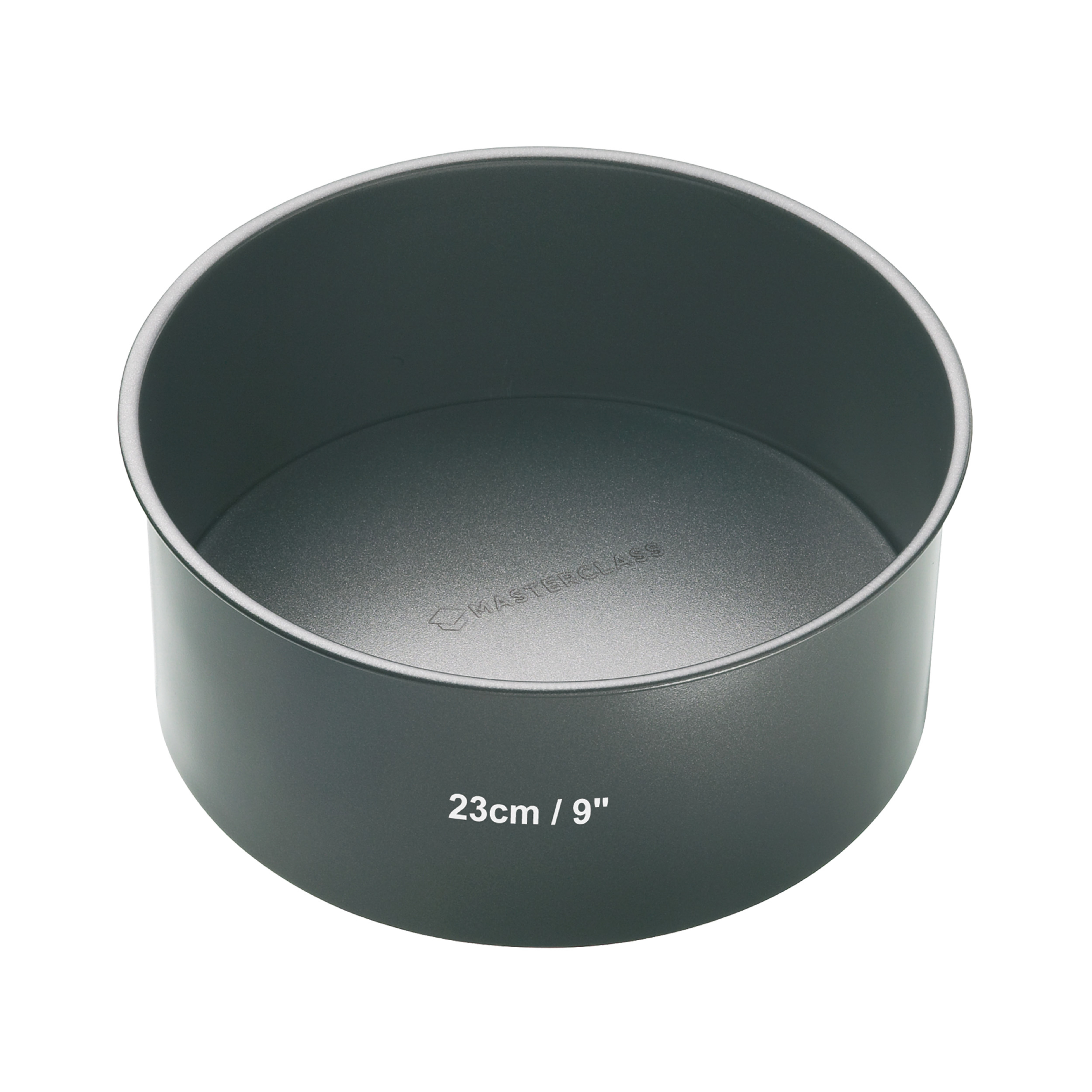 Masterclass Non-Stick Round Loose Base Deep Cake Pan - 23 x 8cm