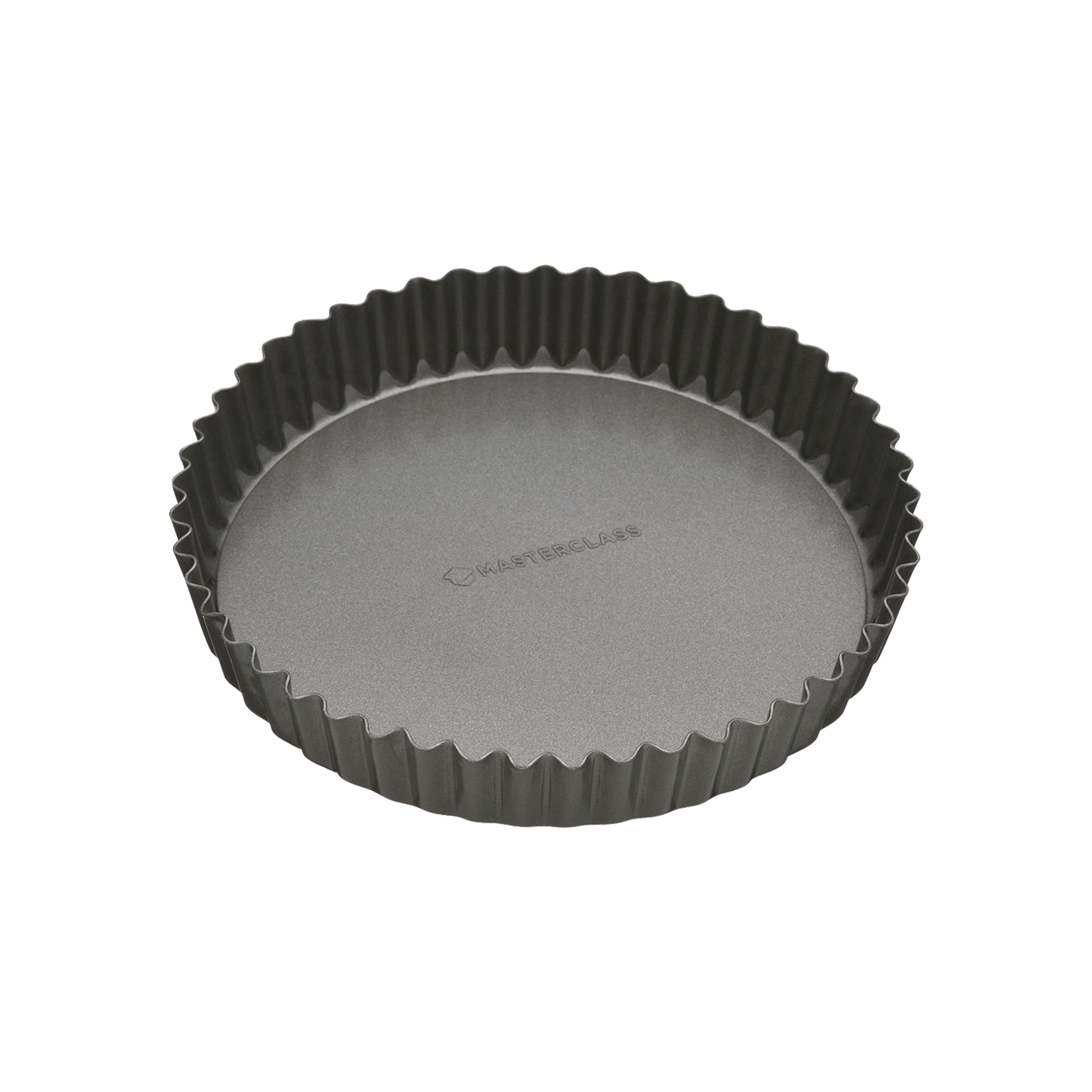 Masterclass Non-Stick Fluted Loose Base Flan & Quiche Pan - 20cm