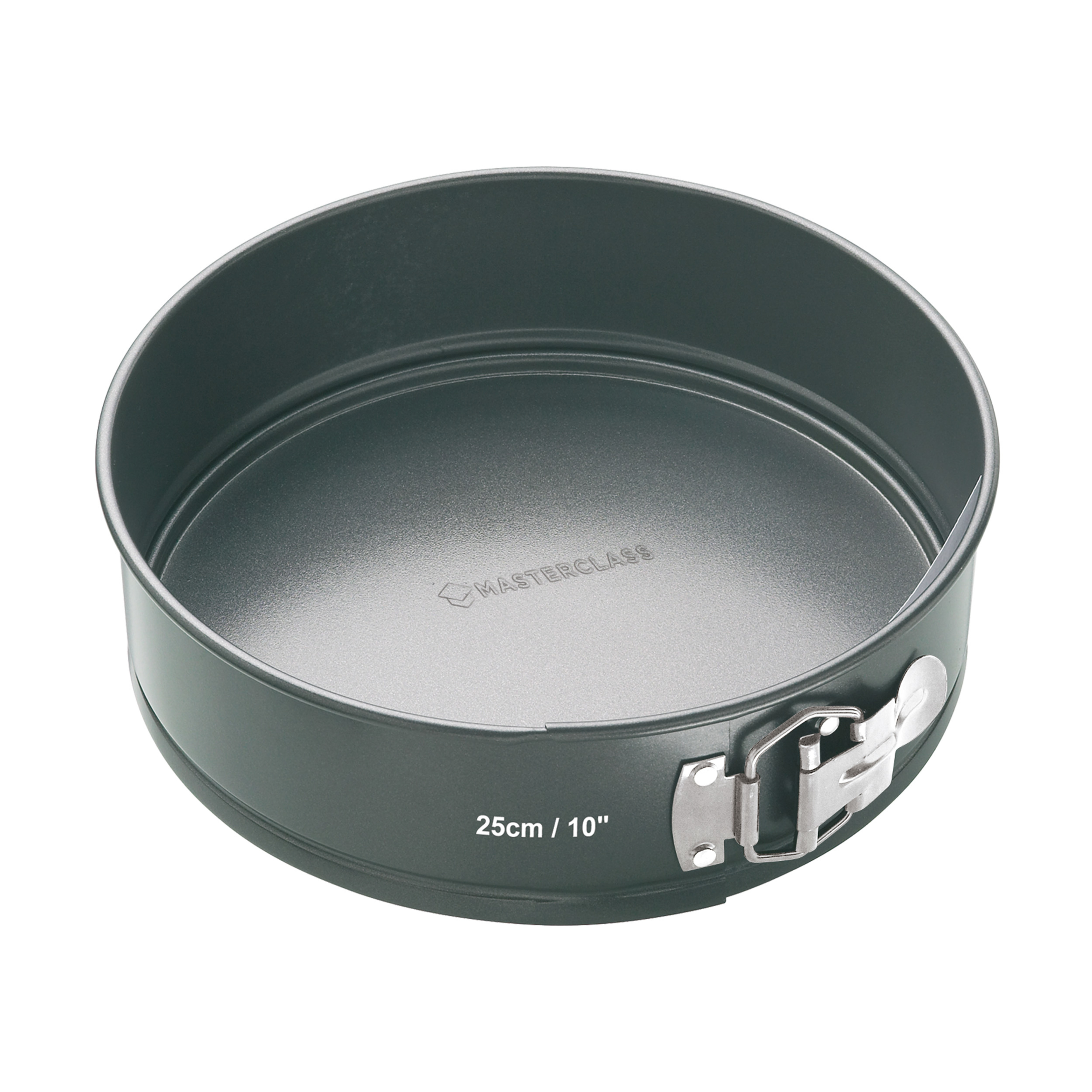 Masterclass Non-Stick Round Loose Base Spring Form Cake Pan - 25 x 7cm