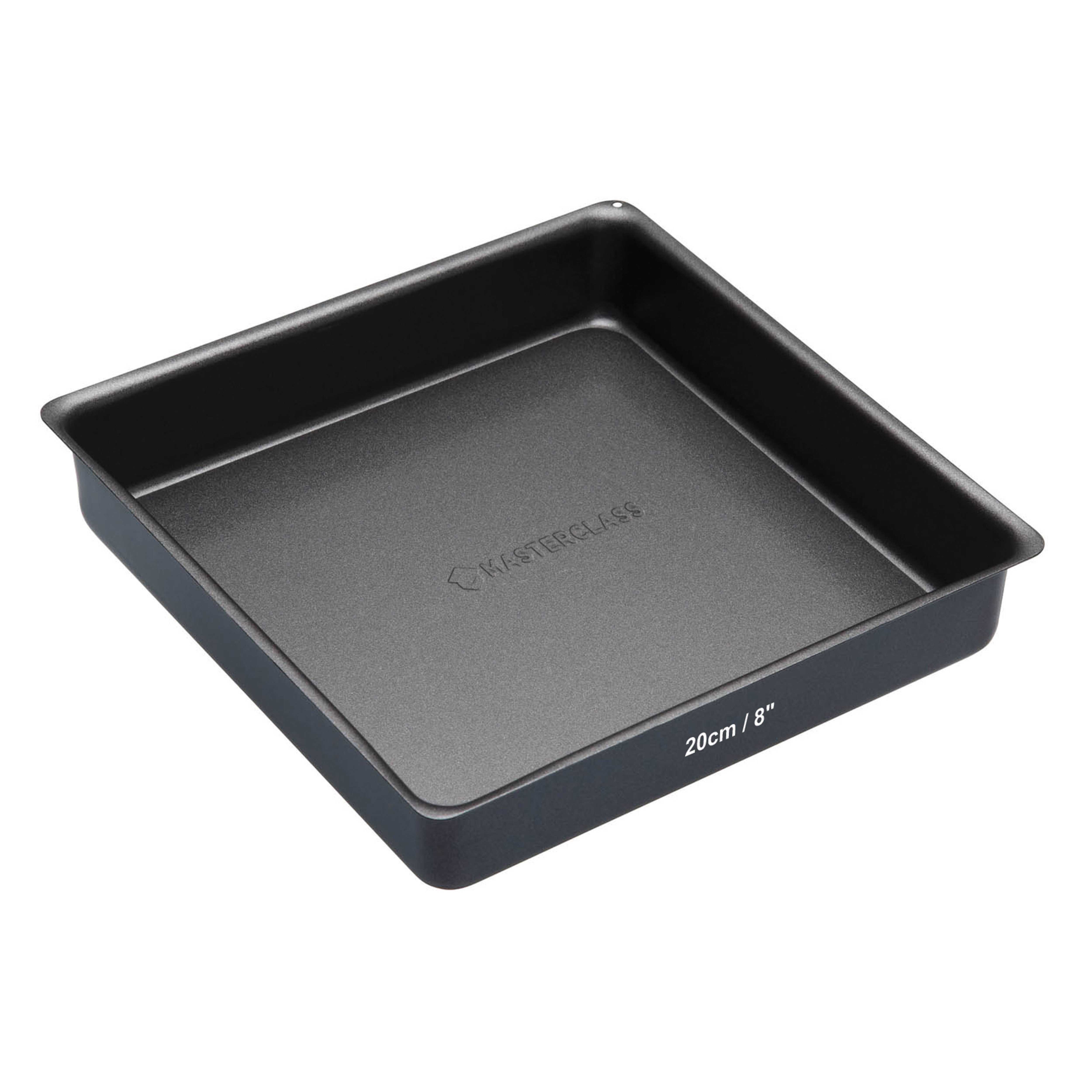 Masterclass Non-Stick Square Loose Base Sandwich Pan - 20 x 4cm