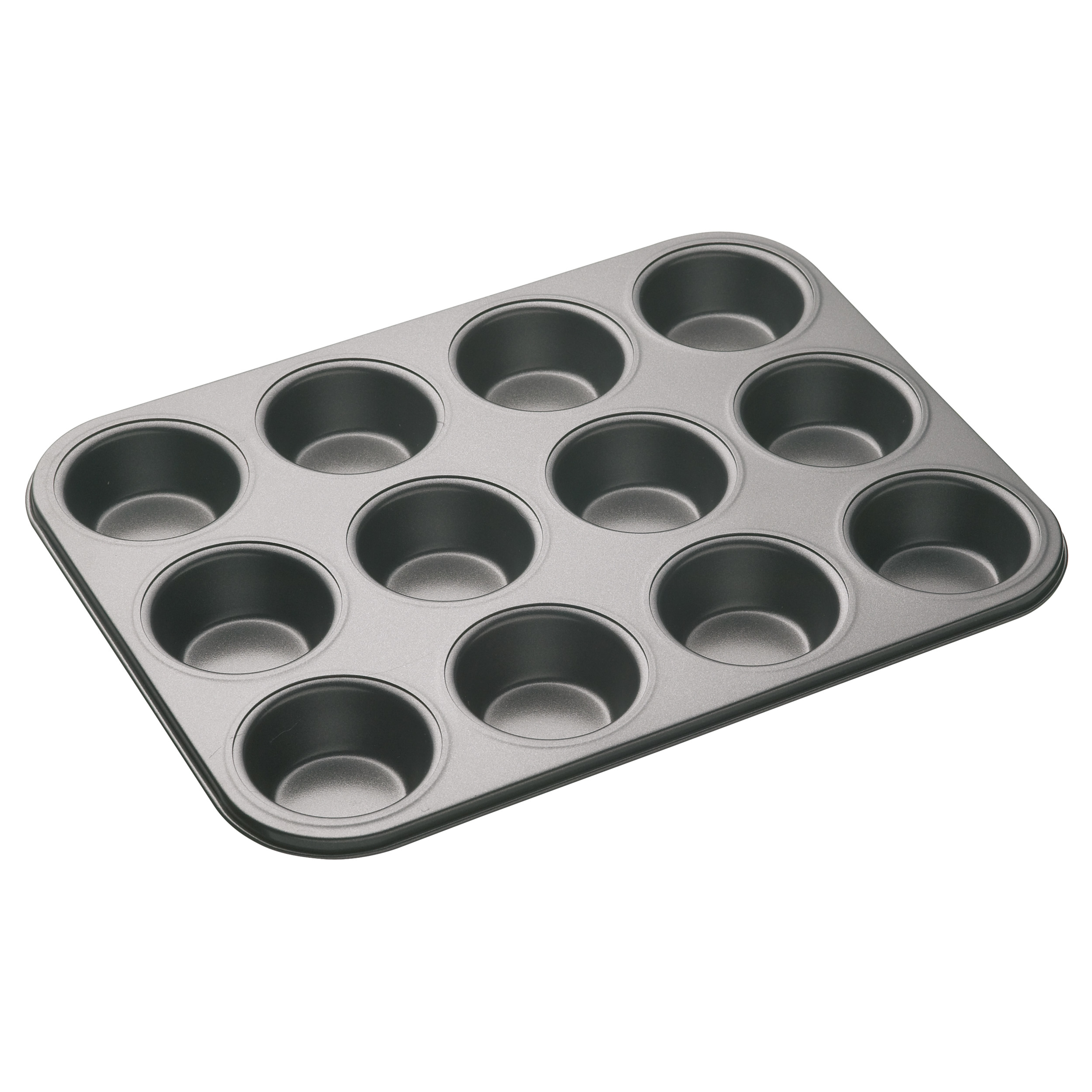 Masterclass Non-Stick 12 Hole Muffin Tray - 35 x 27cm
